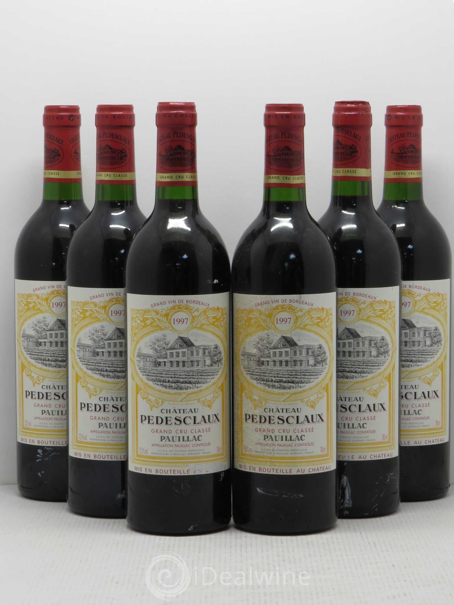 Château Pedesclaux 5ème Grand Cru Classé 1997 - Lot de 6 bouteilles - 0