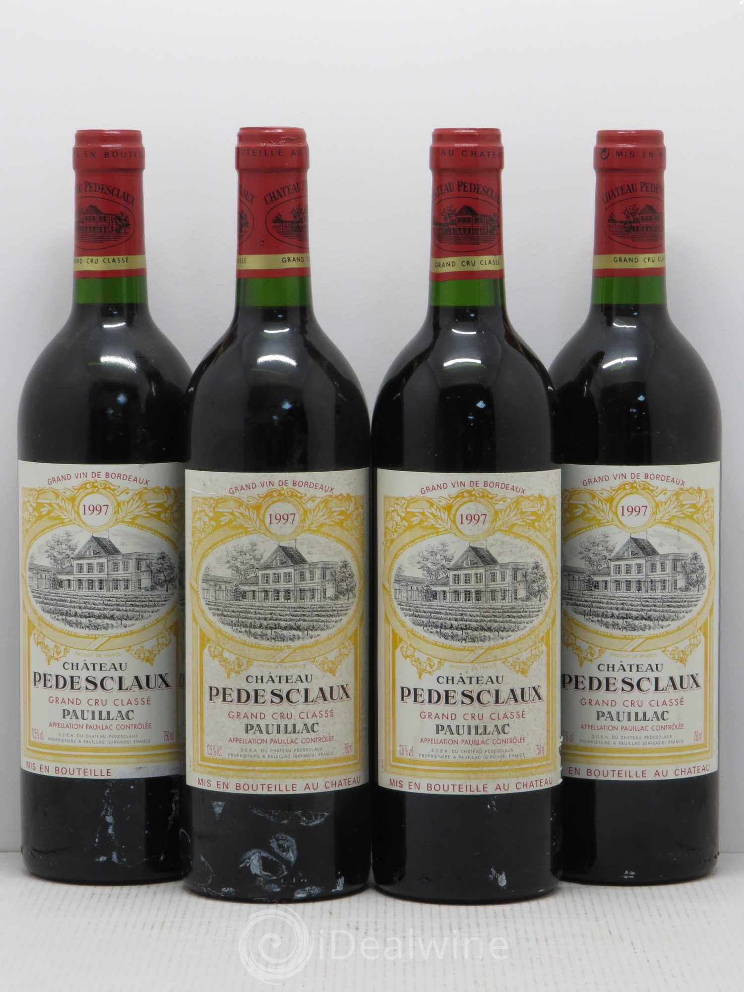 Château Pedesclaux 5ème Grand Cru Classé 1997 - Lot de 4 bouteilles - 0