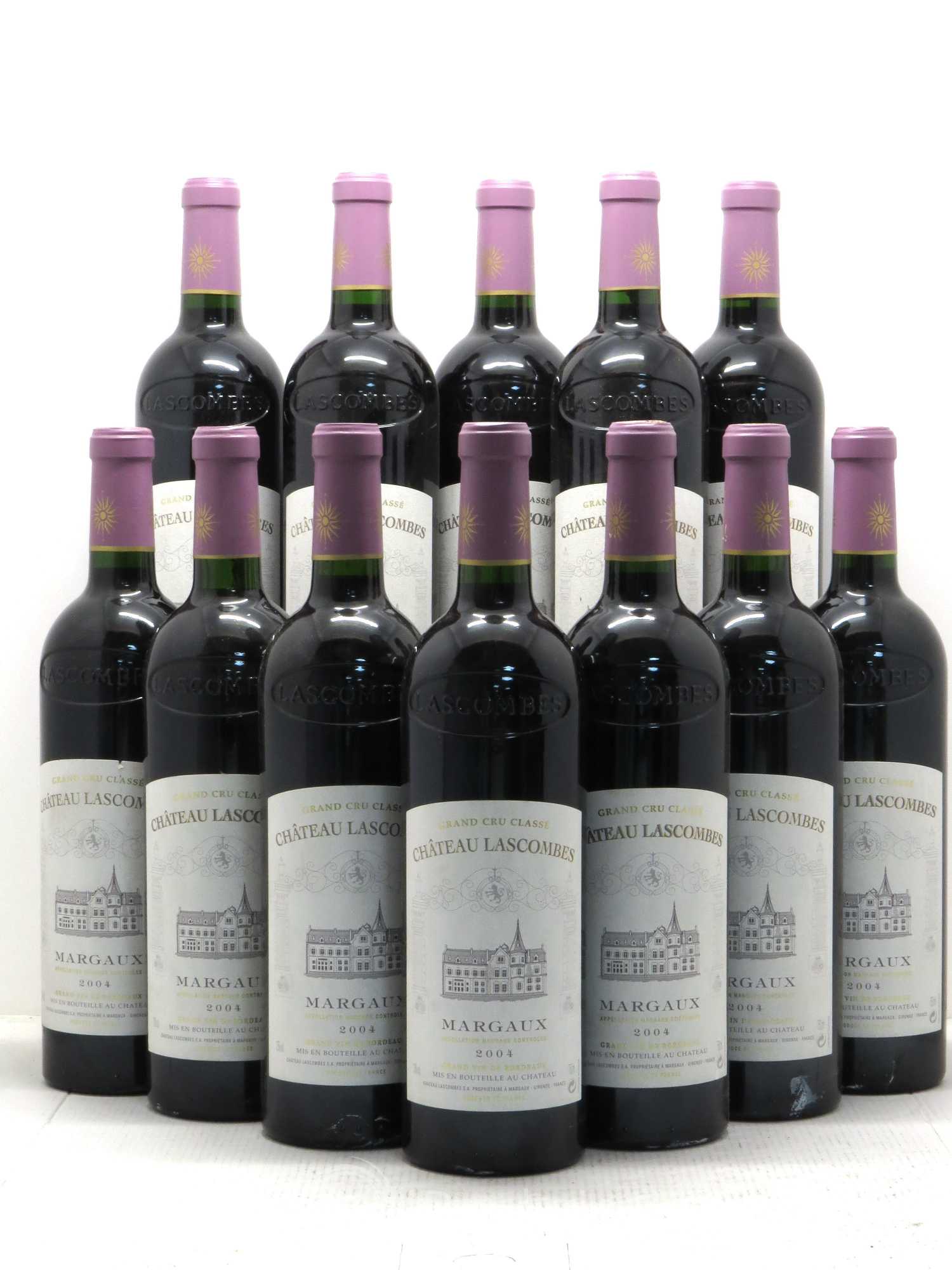 Château Lascombes 2ème Grand Cru Classé 2004 - Lot de 12 bouteilles - 0