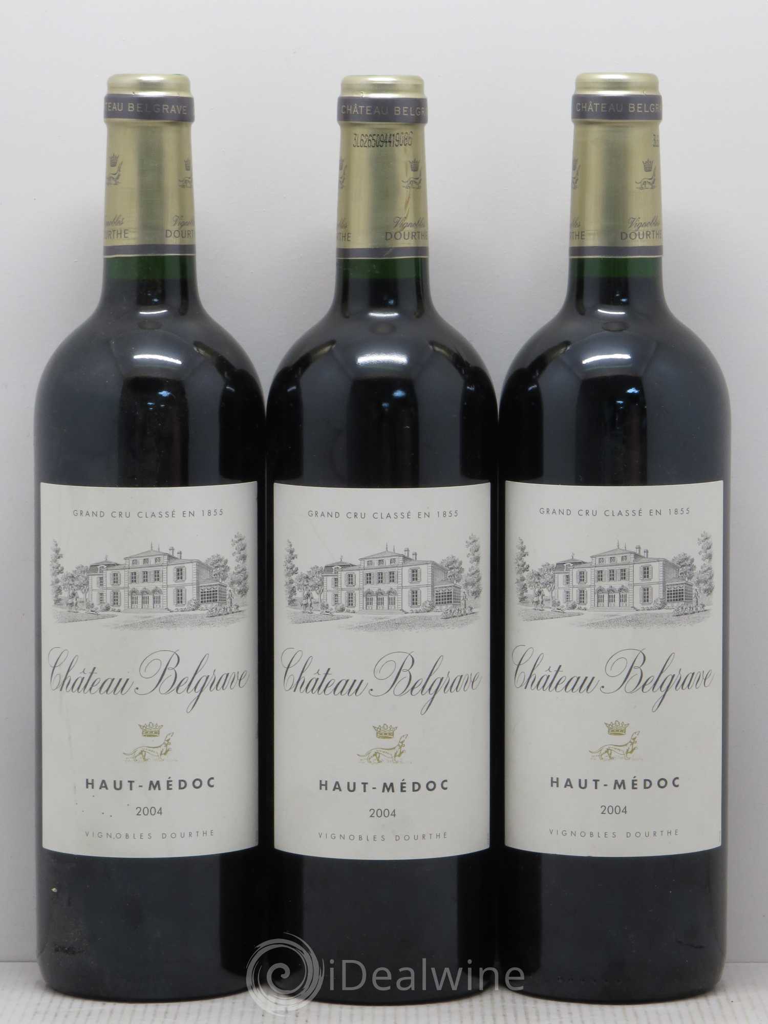 Château Belgrave 5ème Grand Cru Classé 2004 - Lot de 12 bouteilles - 4