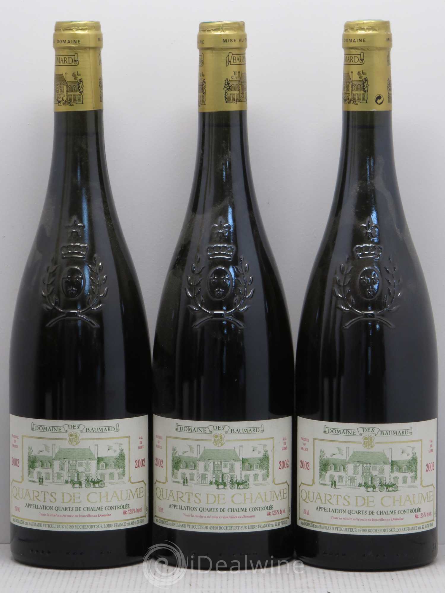 Quarts de Chaume Baumard (Domaine des) 2002 - Lotto di 6 bottiglie - 1