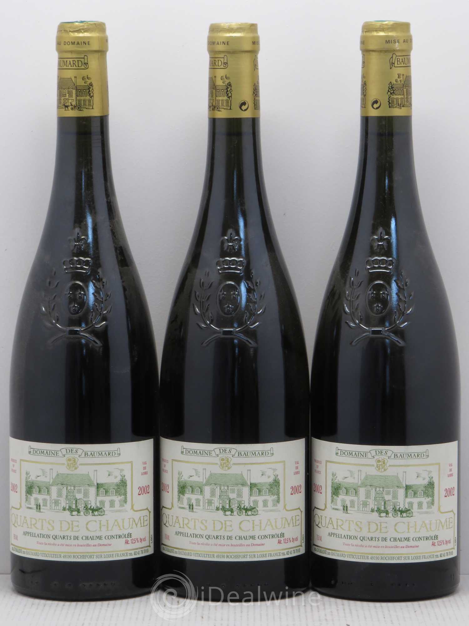 Quarts de Chaume Baumard (Domaine des) 2002 - Lotto di 6 bottiglie - 2