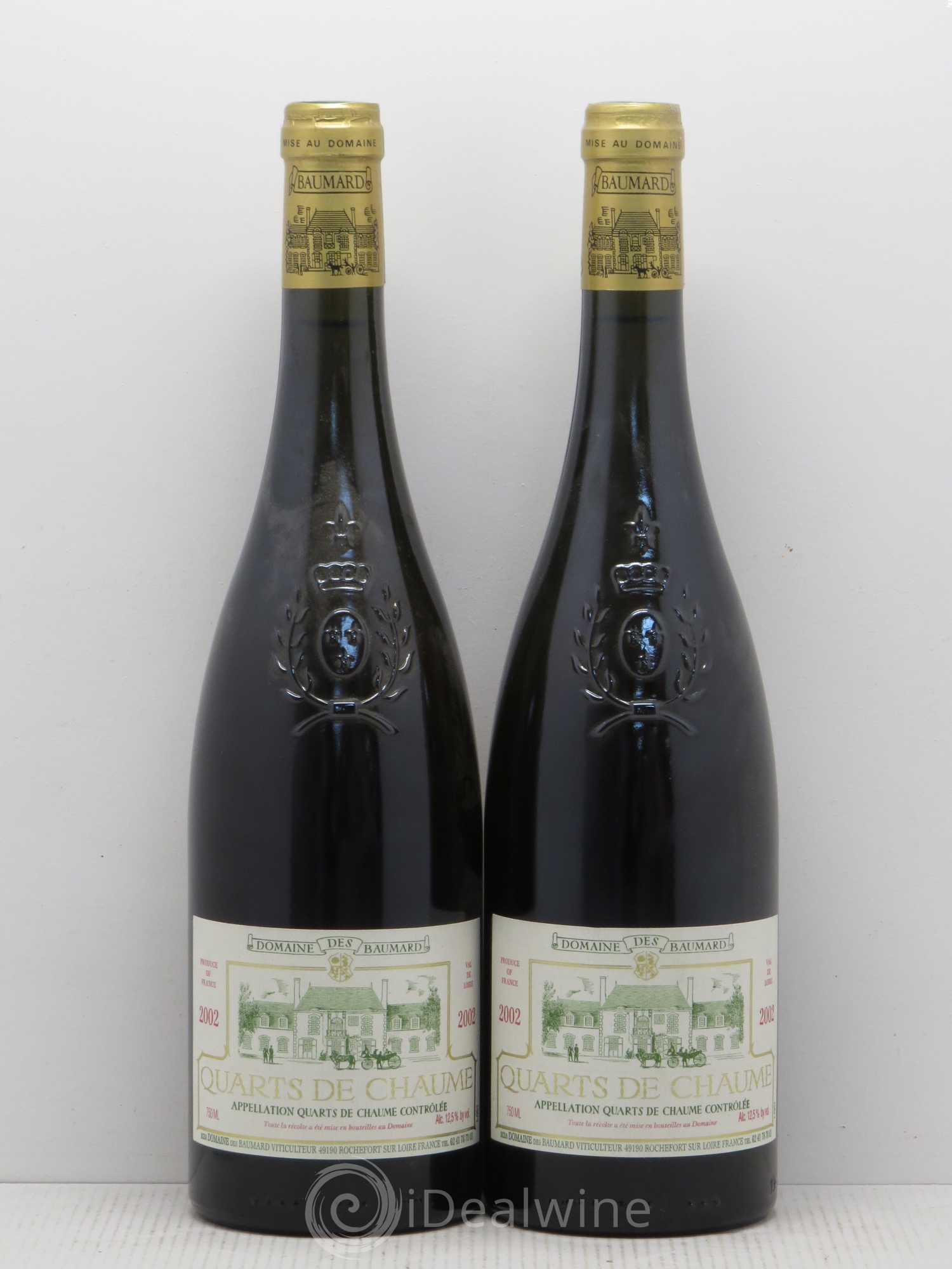 Quarts de Chaume Baumard (Domaine des) 2002 - Lot of 5 bottles - 2