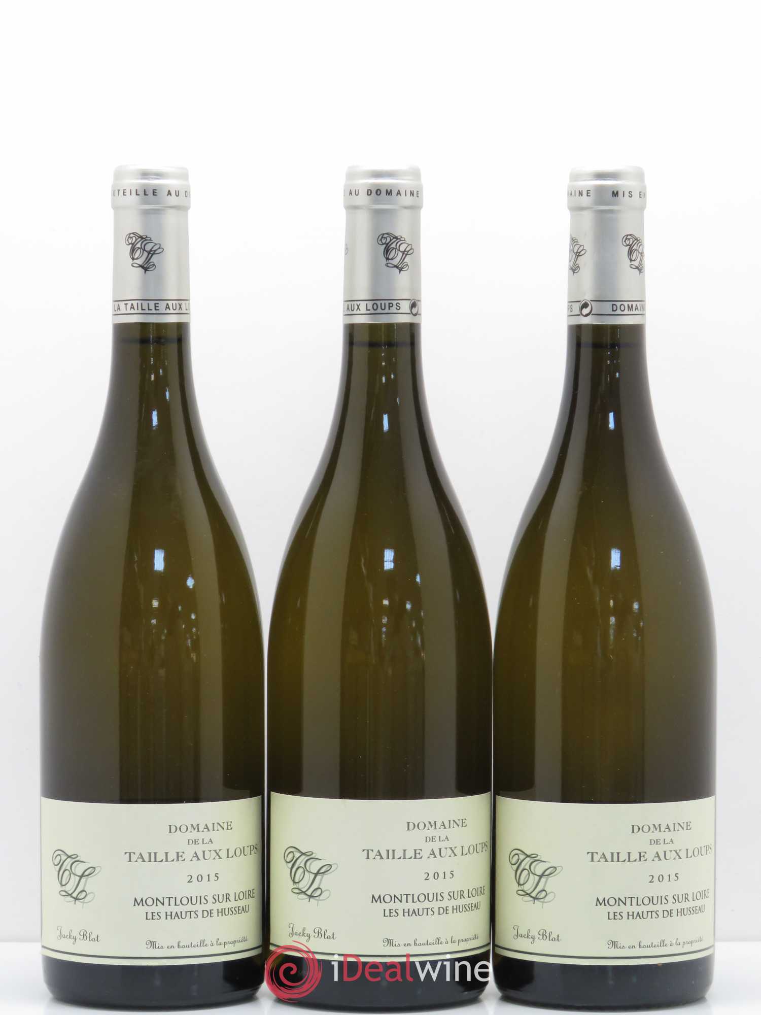 Montlouis-sur-Loire Les Hauts de Husseau La Taille aux Loups - Jacky Blot 2015 - Lot de 6 bouteilles - 1