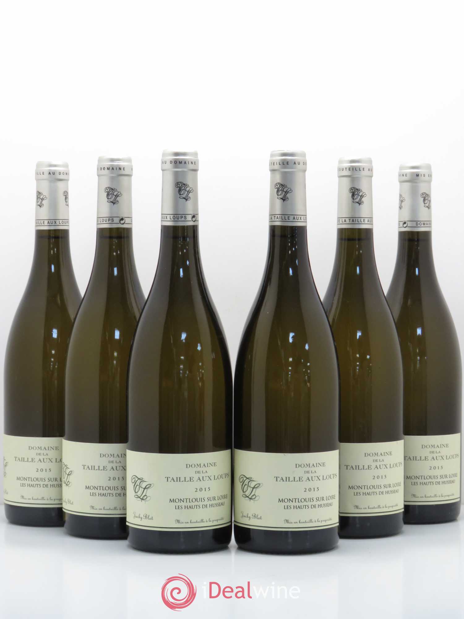 Montlouis-sur-Loire Les Hauts de Husseau La Taille aux Loups - Jacky Blot 2015 - Lot de 6 bouteilles - 0