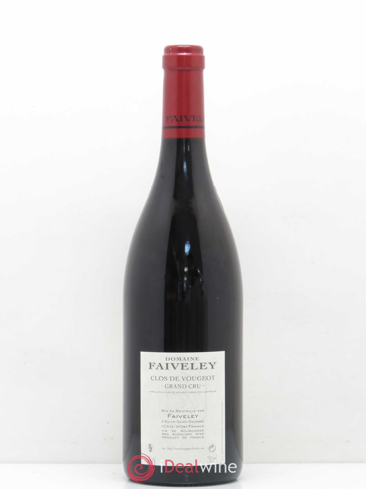 Clos de Vougeot Grand Cru Faiveley 2007 - Lot de 1 bouteille - 1