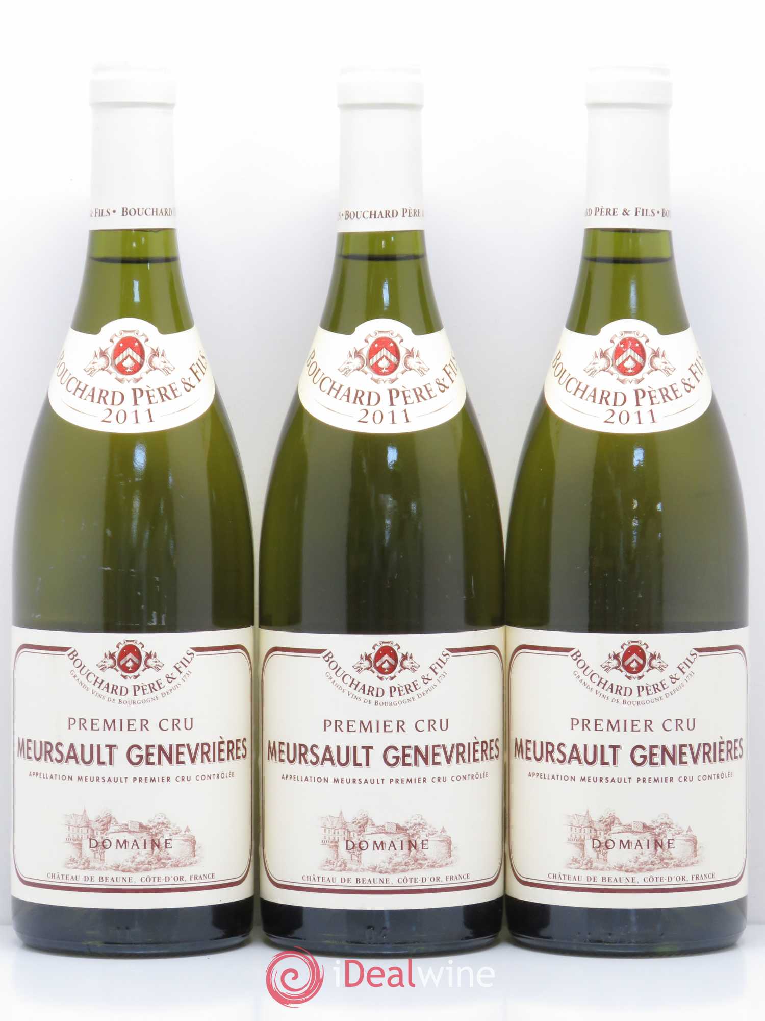 Meursault 1er Cru Genevrières Bouchard Père & Fils 2011 - Lot de 6 bouteilles - 2