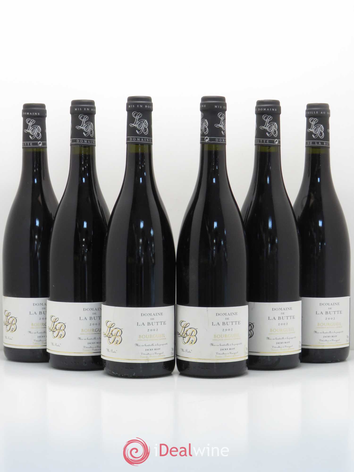 Bourgueil Mi-Pente Jacky Blot 2002 - Posten von 6 Flaschen - 0