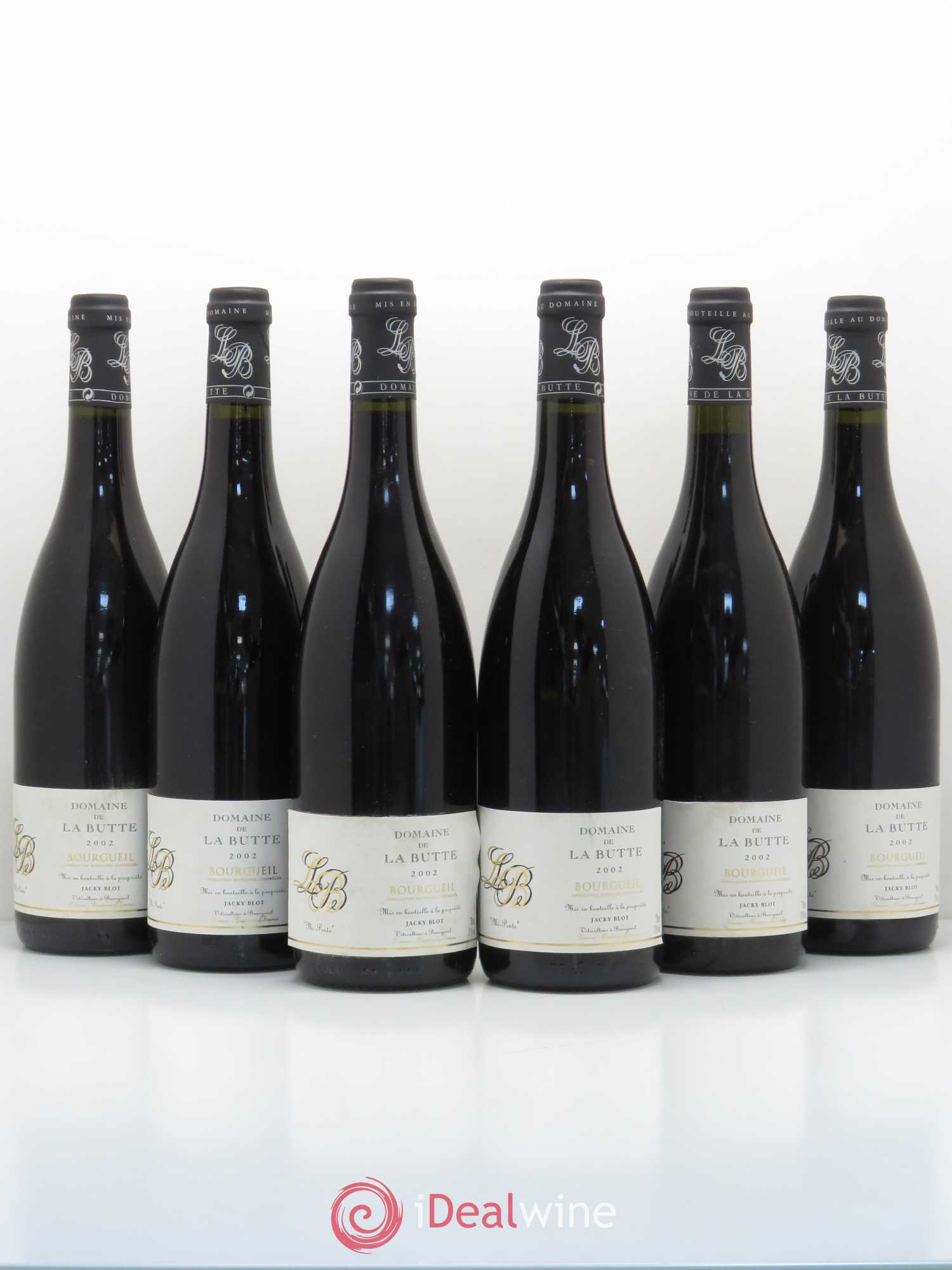 Bourgueil Mi-Pente Jacky Blot 2002 - Posten von 6 Flaschen - 0