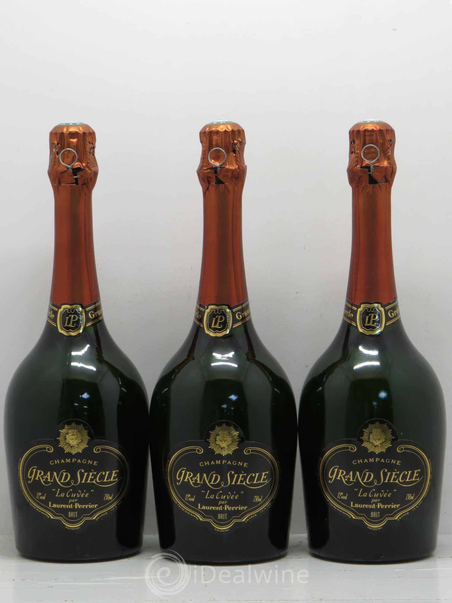 Grand Siècle Laurent Perrier - Lot de 3 bouteilles - 0
