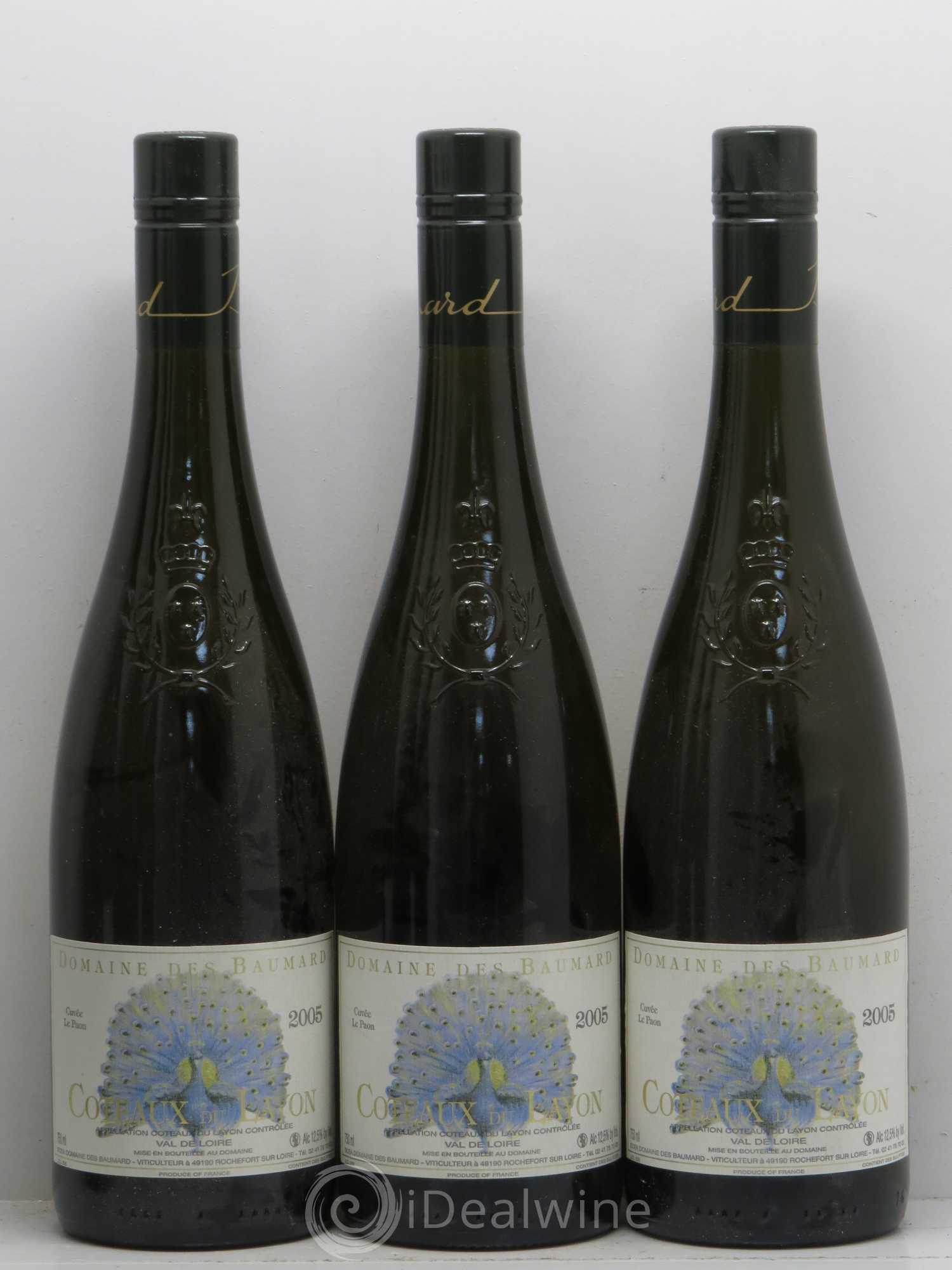 Coteaux du Layon Domaine Des Baumard Cuvée Le Paon 2005 - Lotto di 6 bottiglie - 1