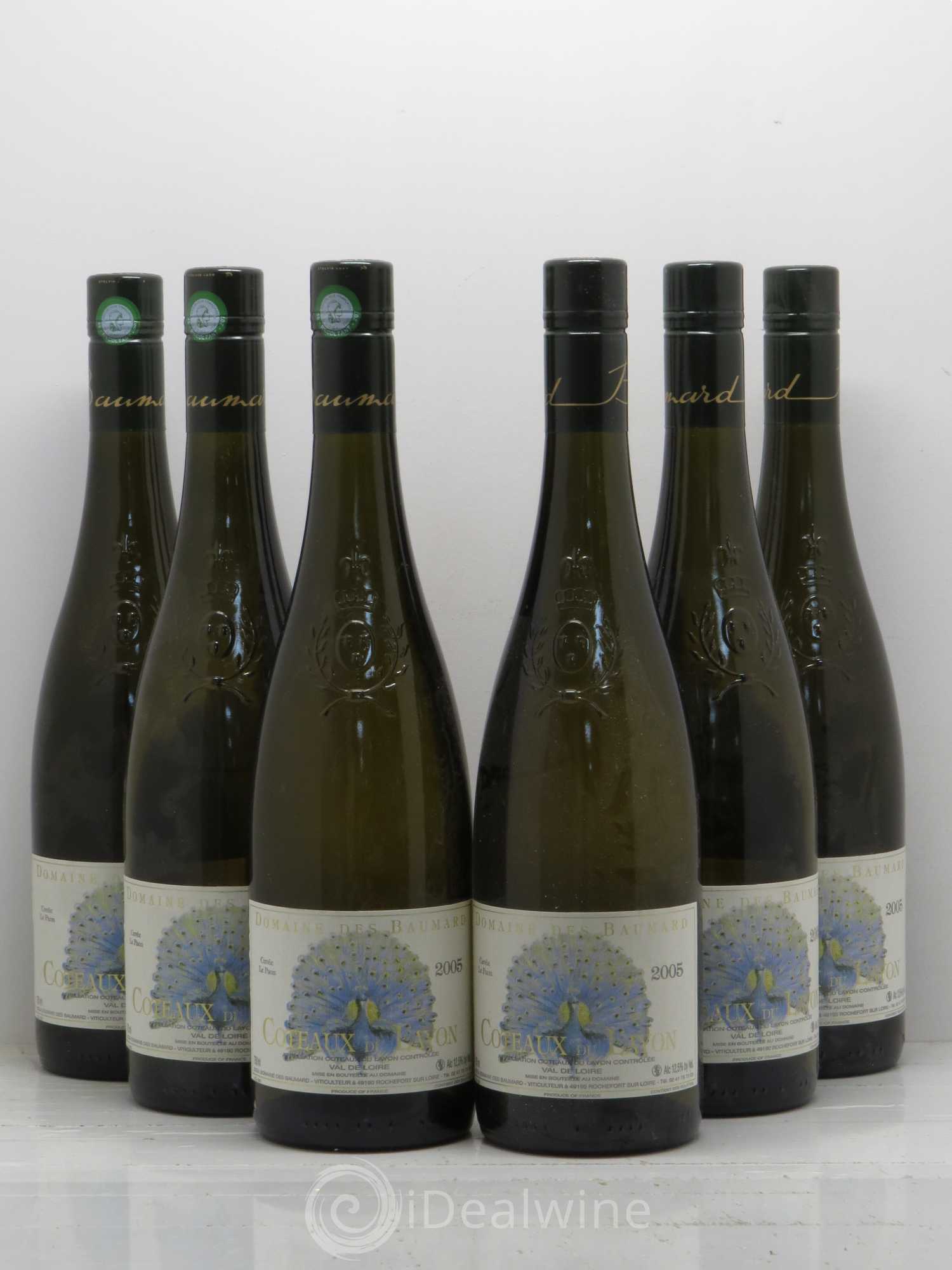 Coteaux du Layon Domaine Des Baumard Cuvée Le Paon 2005 - Lotto di 6 bottiglie - 0