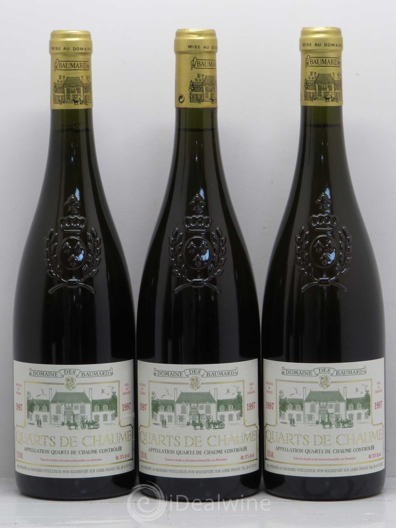 Quarts de Chaume Baumard (Domaine des) 1997 - Lotto di 6 bottiglie - 1