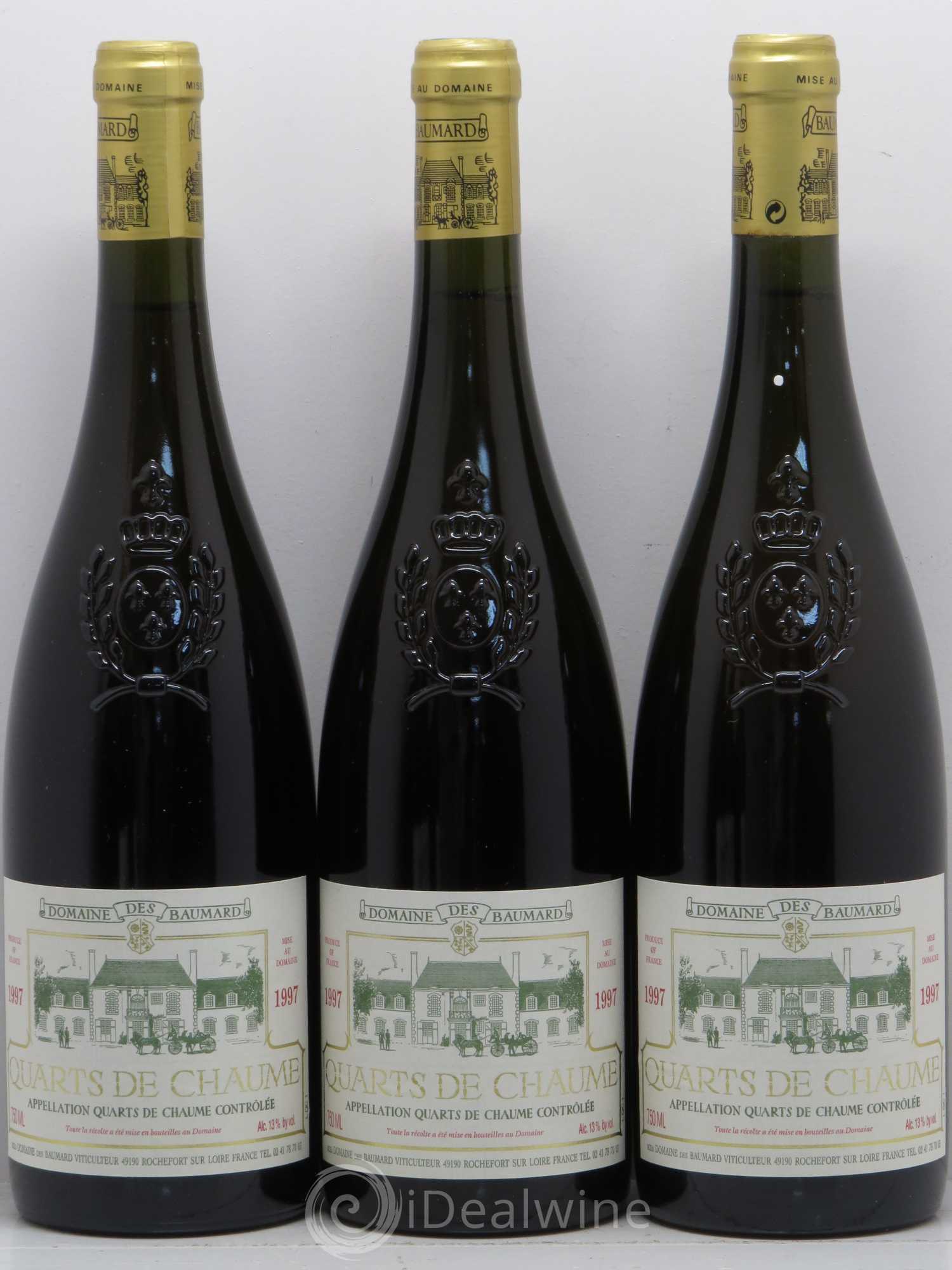 Quarts de Chaume Baumard (Domaine des) 1997 - Lotto di 6 bottiglie - 1