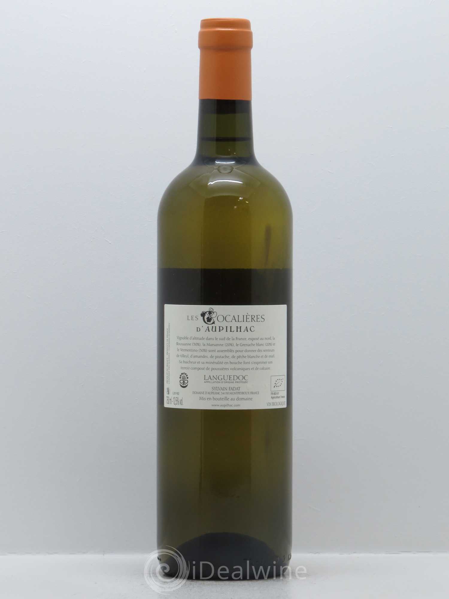 Languedoc Aupilhac (Domaine d') Les Cocalières Sylvain Fadat 2016 - Lot de 1 bouteille - 1