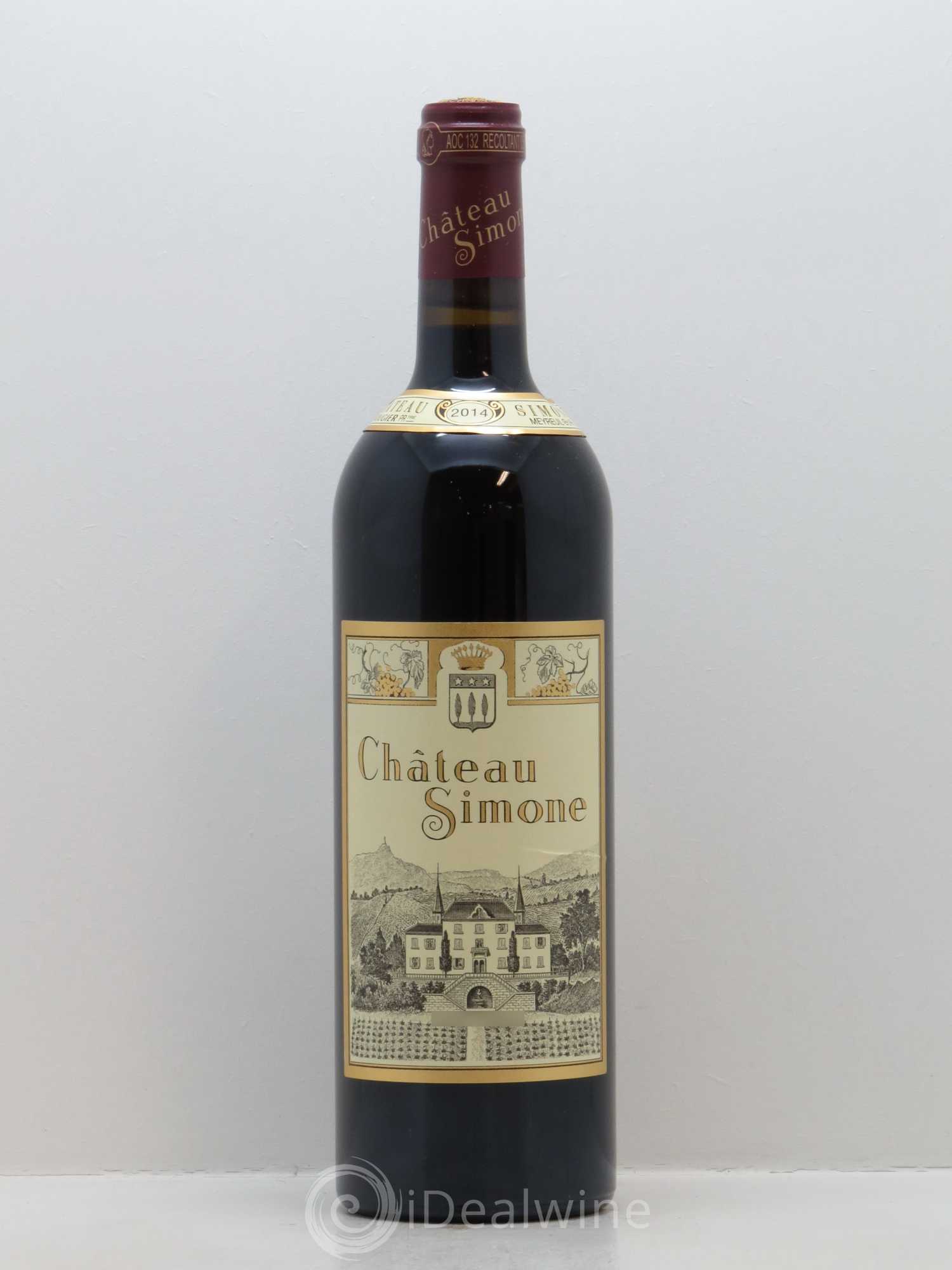 Palette Château Simone Famille Rougier 2014 - Lot de 1 bouteille - 0