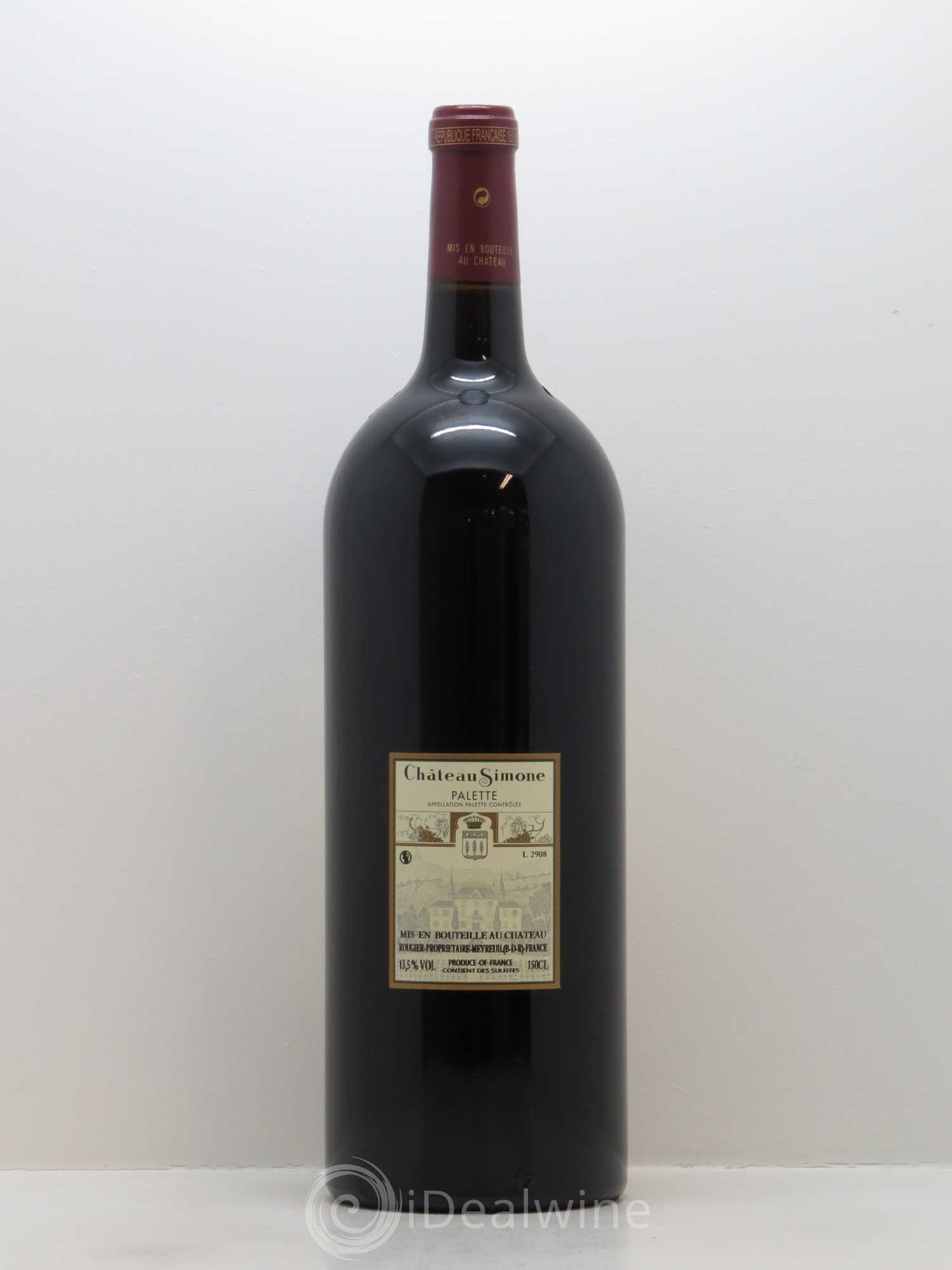Palette Château Simone Famille Rougier 2014 - Lot de 1 magnum - 1
