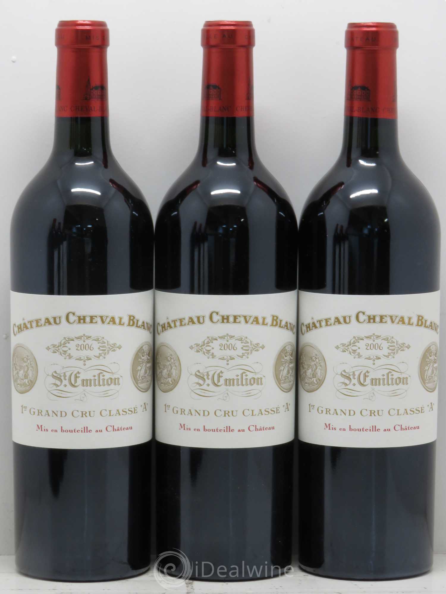 Château Cheval Blanc 1er Grand Cru Classé A 2006 - Lot de 6 bouteilles - 1