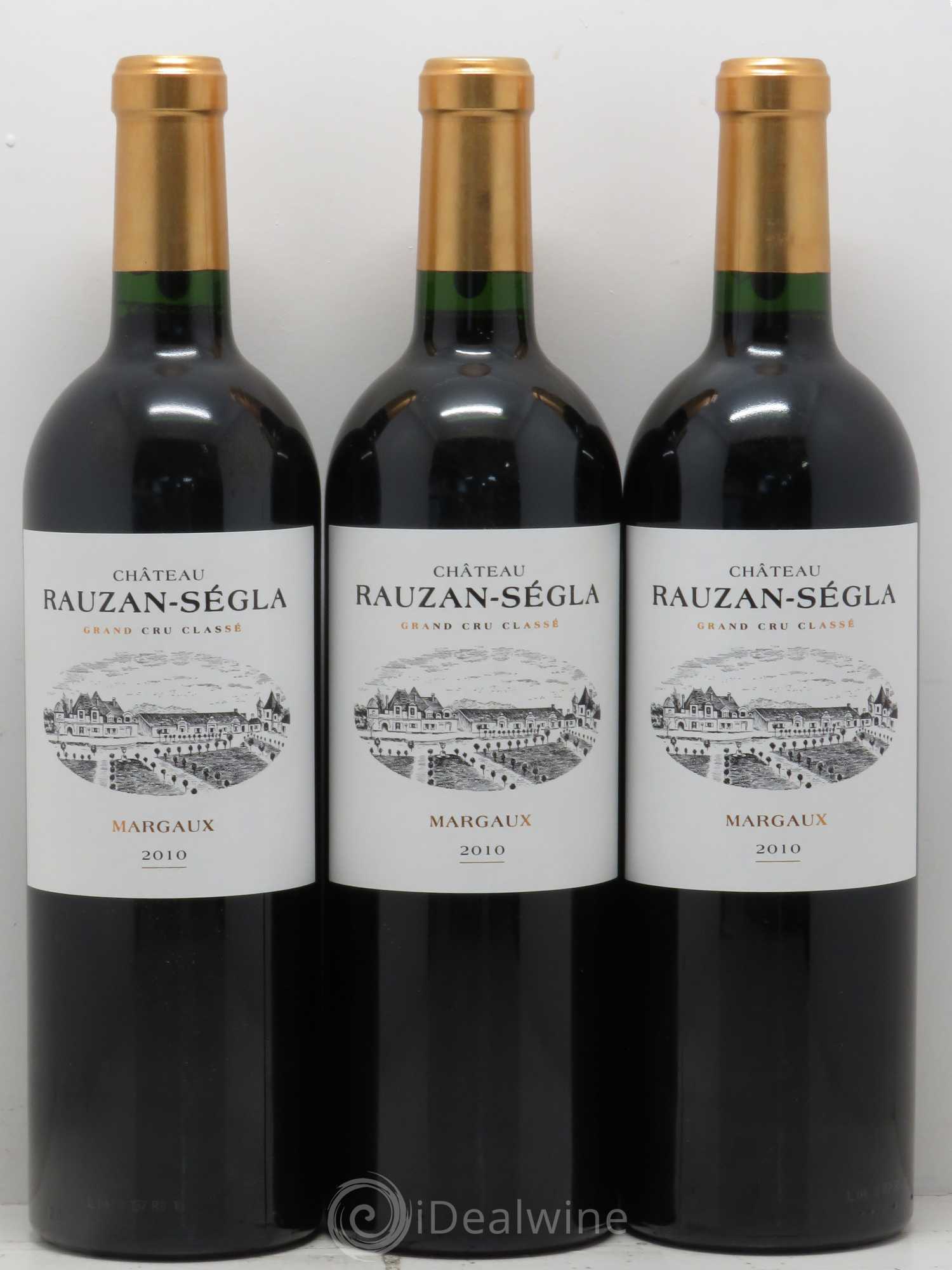 Château Rauzan Ségla Grand Cru Classé 2010 - Lot de 12 bouteilles - 1