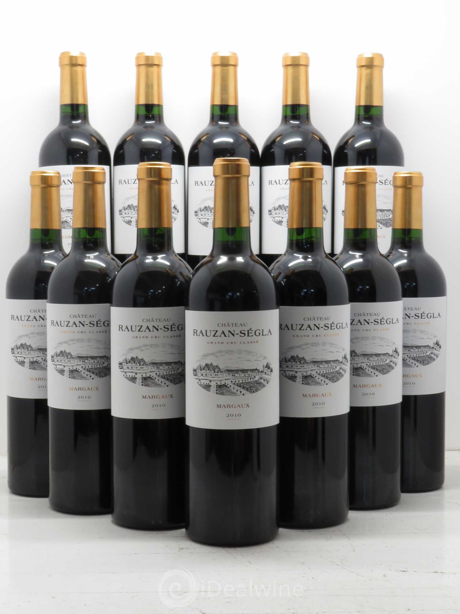 Château Rauzan Ségla Grand Cru Classé 2010 - Lot de 12 bouteilles - 0