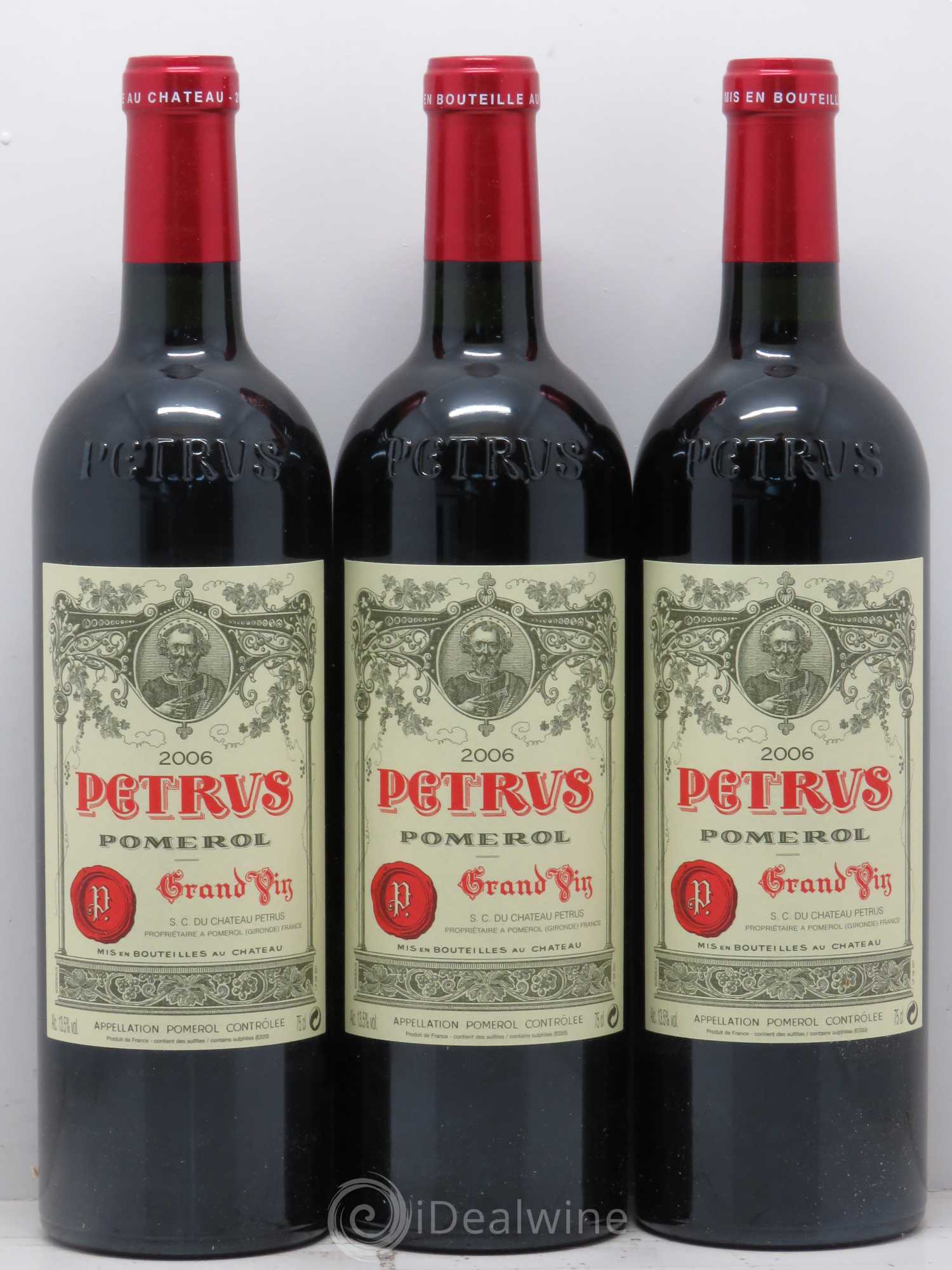 Petrus 2006 - Posten von 3 Flaschen - 0
