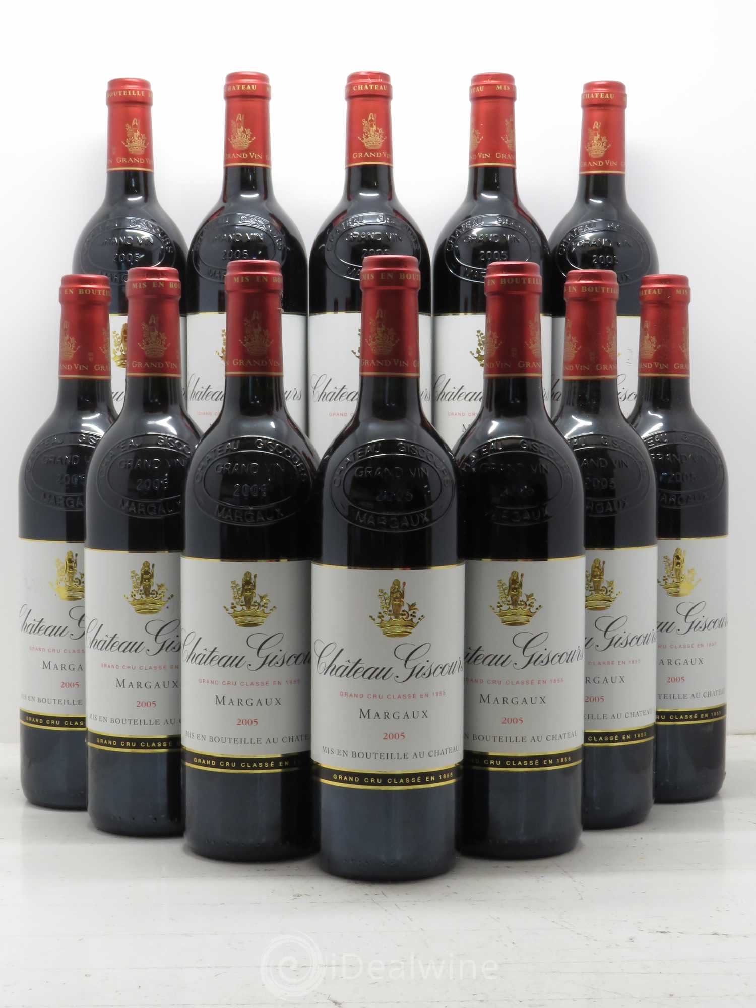 Château Giscours 3ème Grand Cru Classé 2005 - Lot de 12 bouteilles - 0