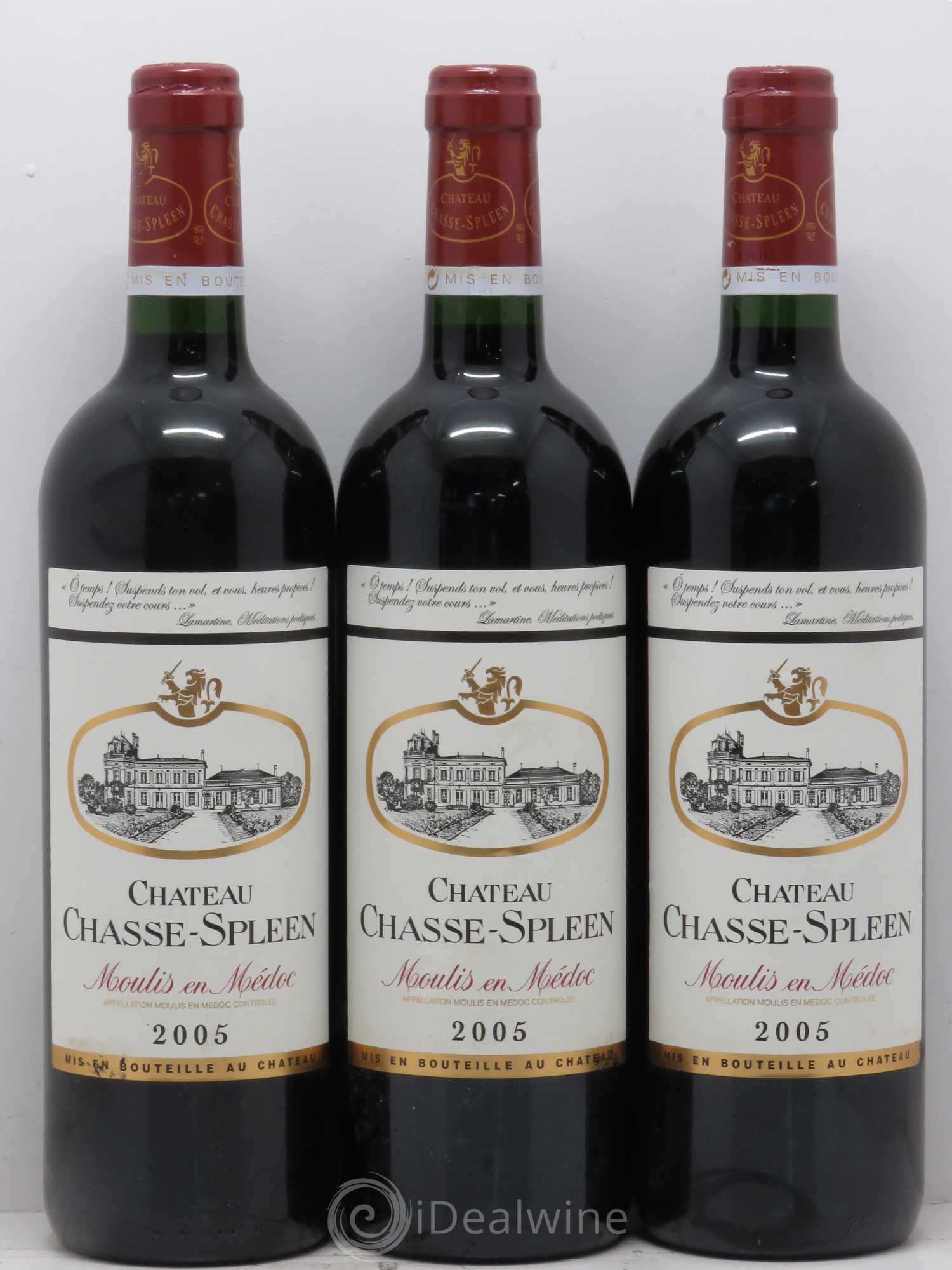 Château Chasse Spleen 2005 - Lot de 12 bouteilles - 1