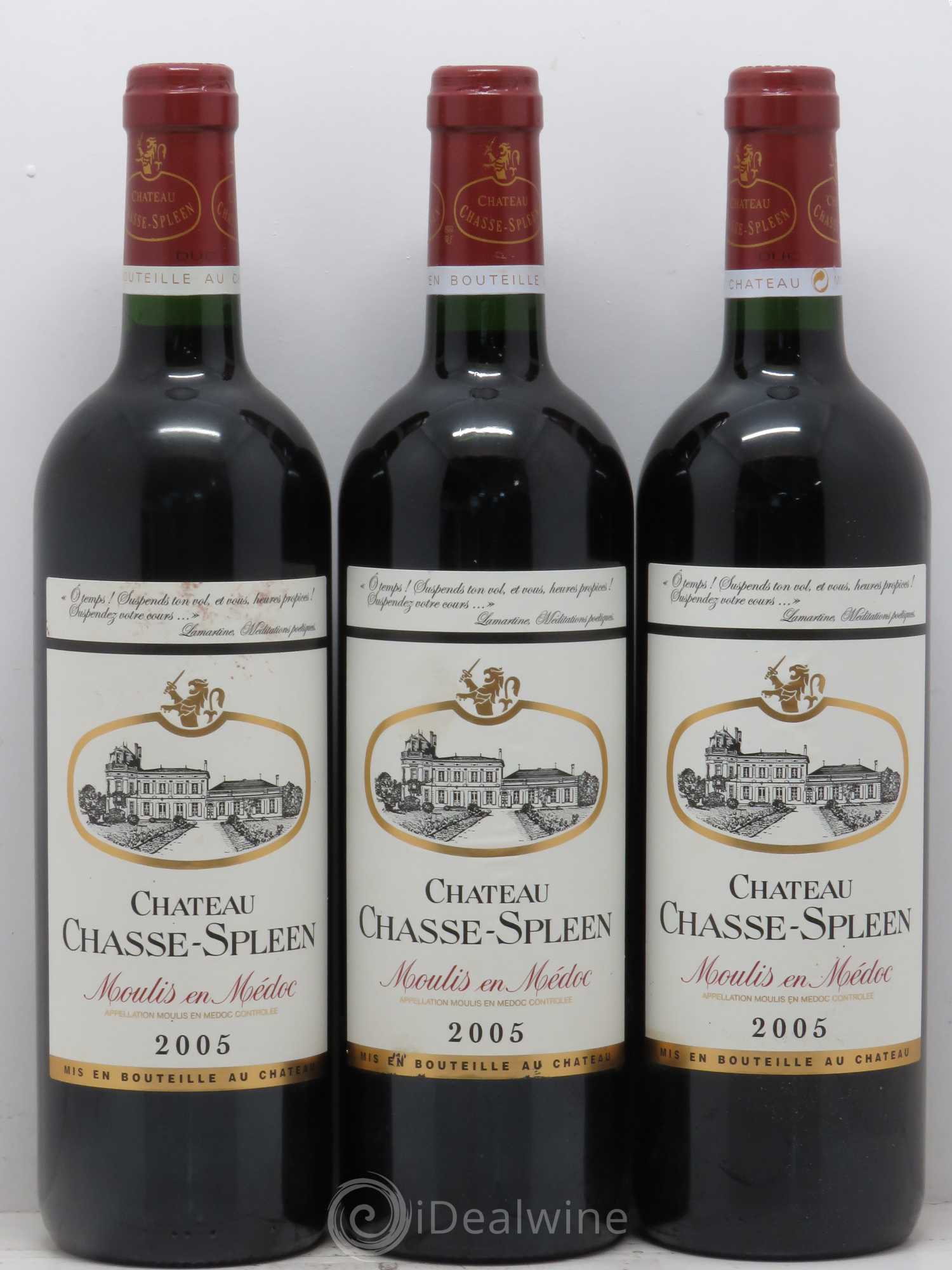 Château Chasse Spleen 2005 - Lot de 12 bouteilles - 2