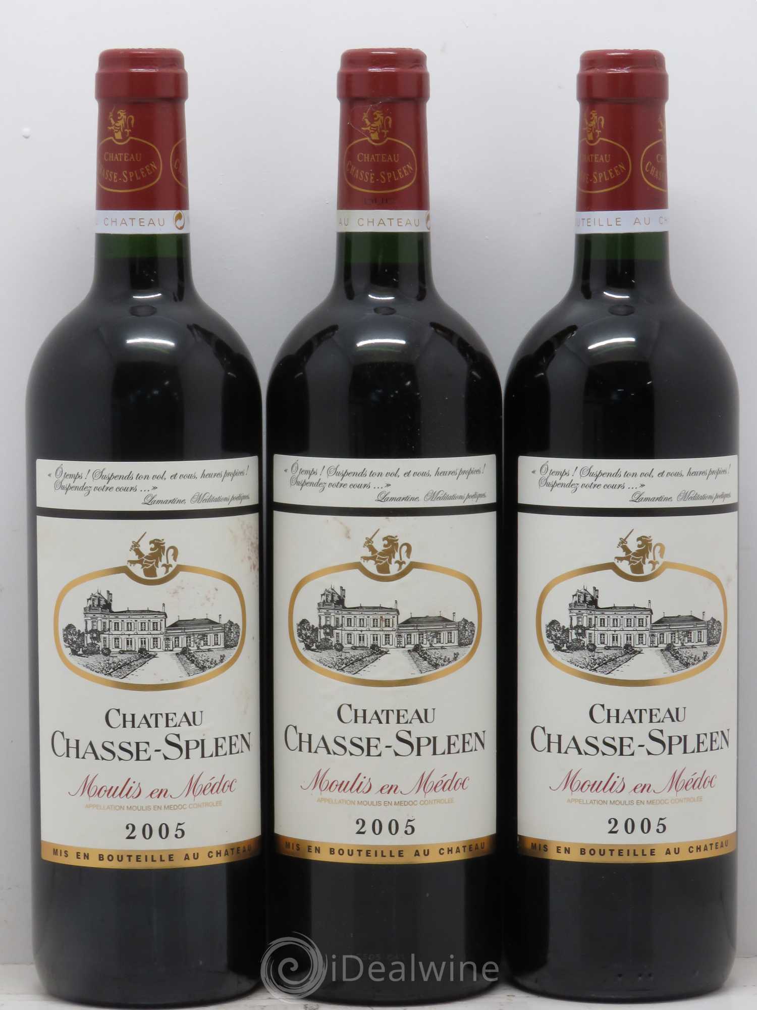 Château Chasse Spleen 2005 - Lot de 12 bouteilles - 3