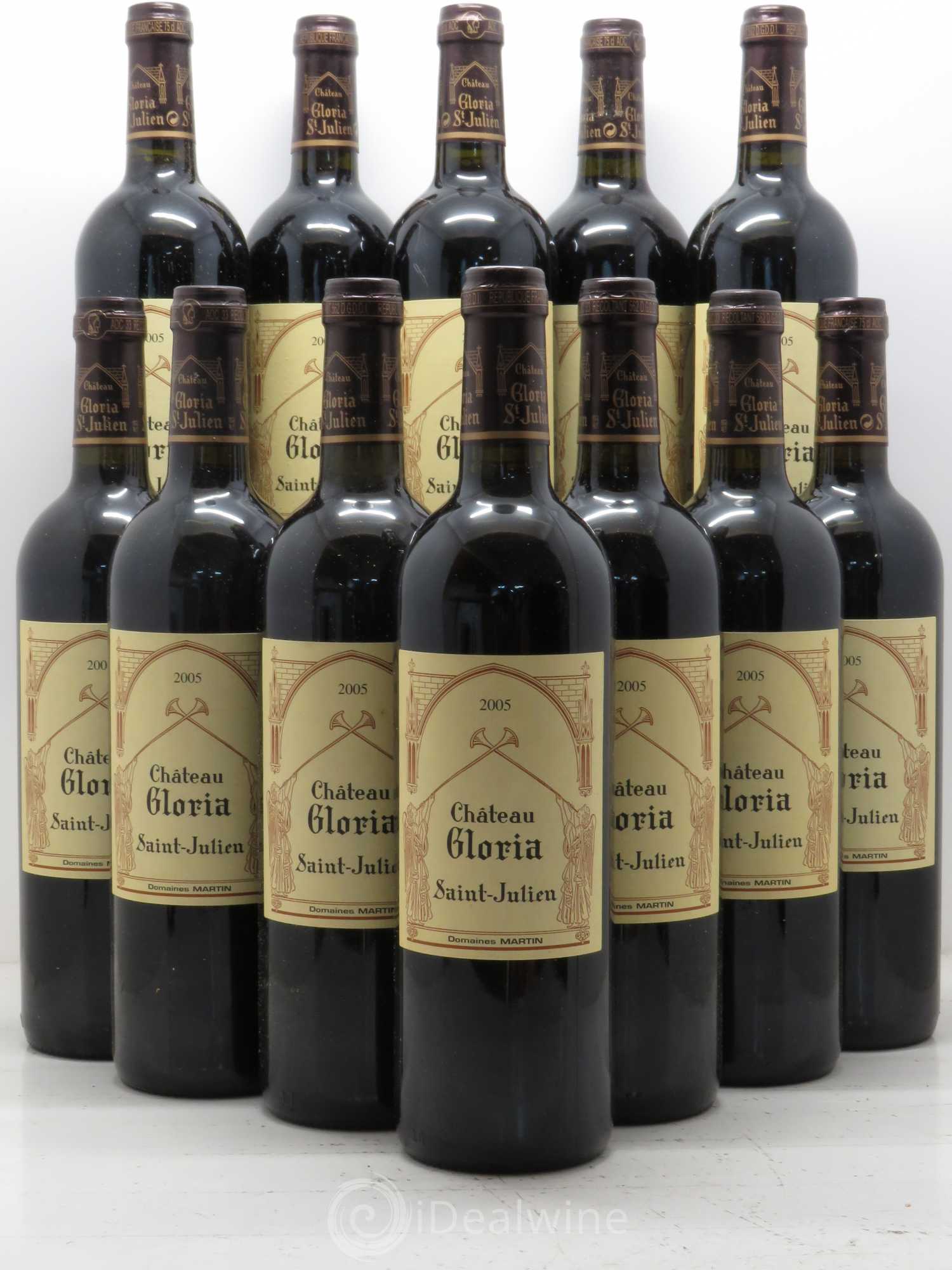 Château Gloria 2005 - Lot de 12 bouteilles - 0