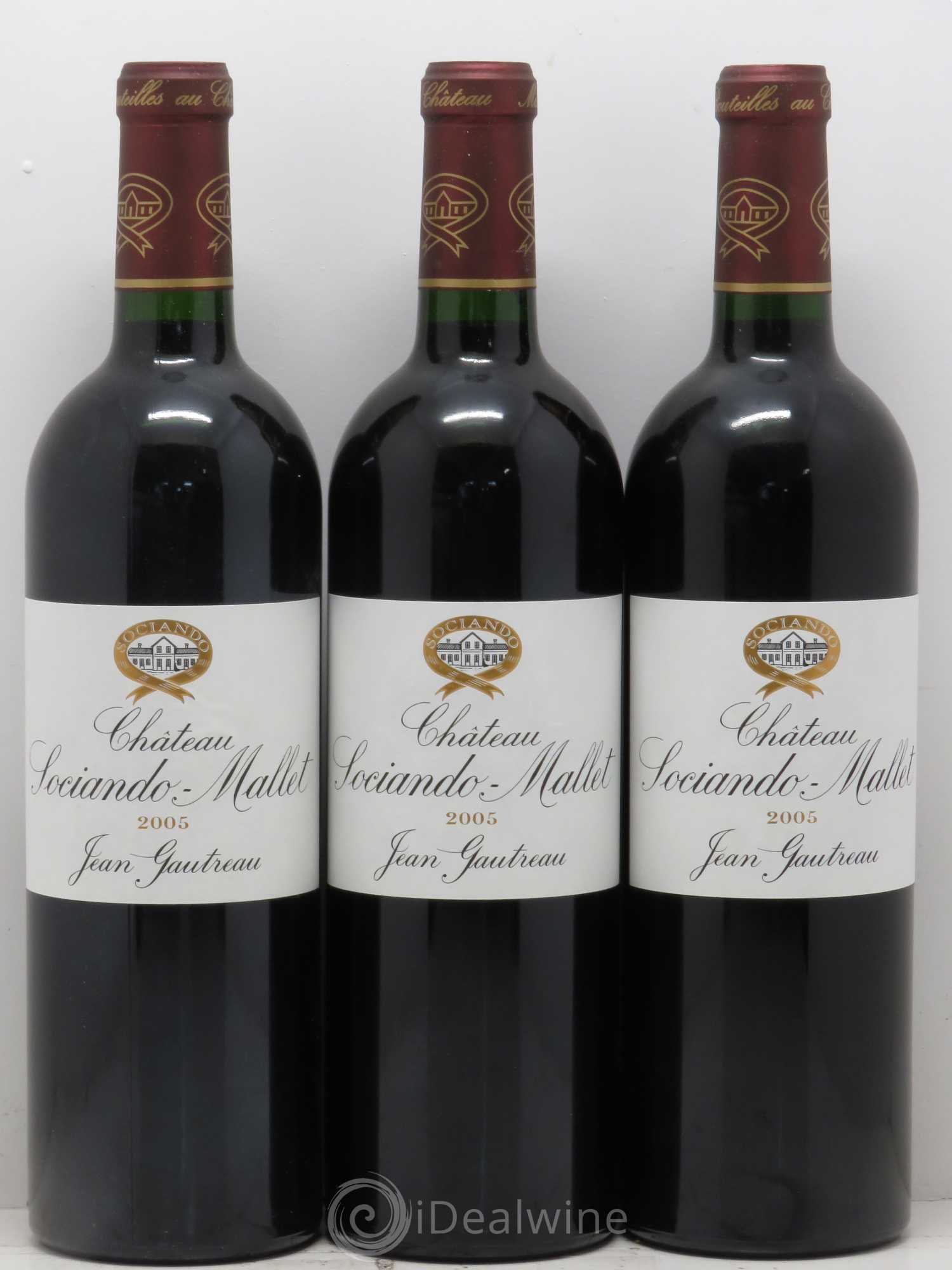 Château Sociando Mallet 2005 - Lot de 12 bouteilles - 3