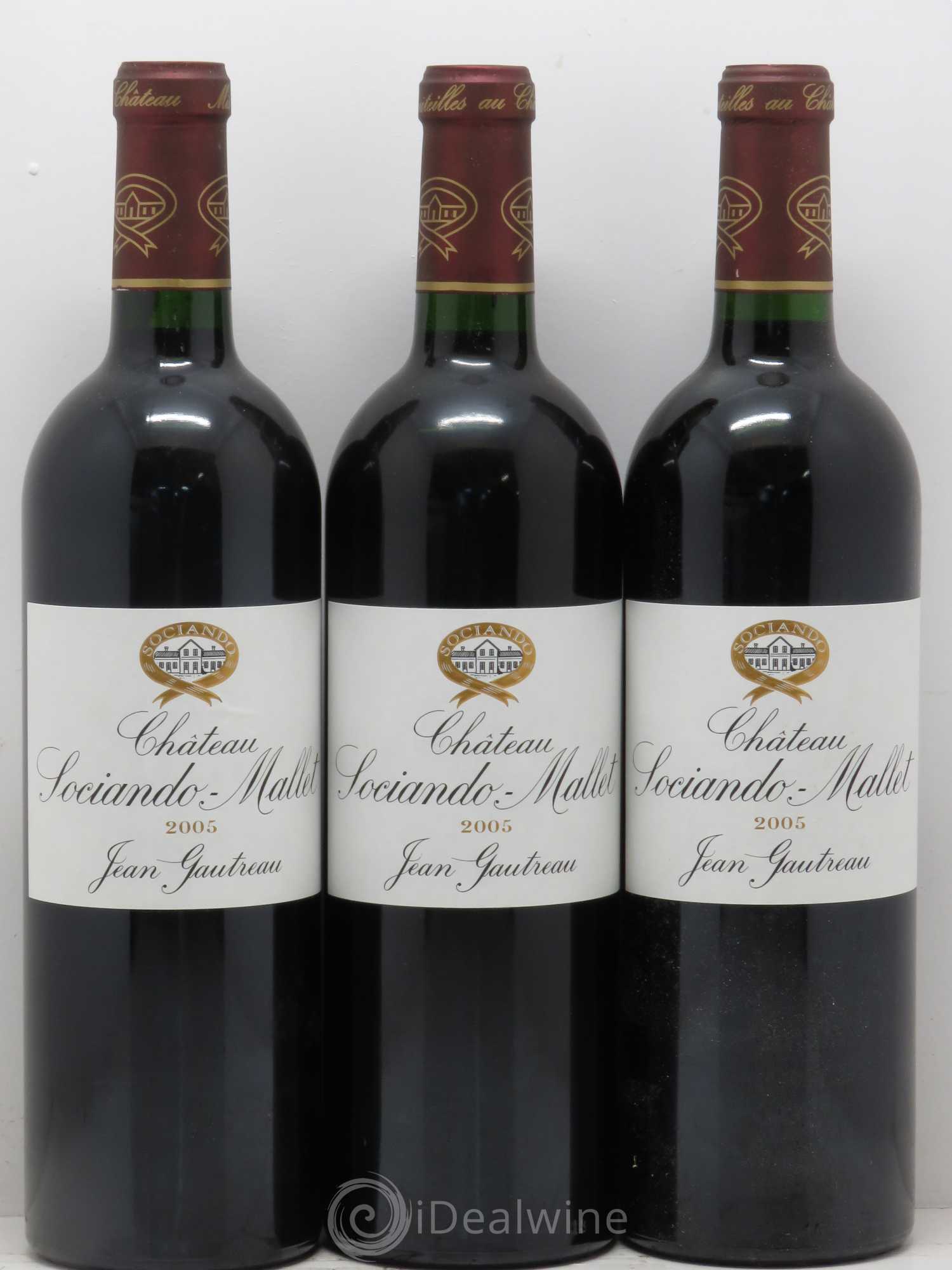 Château Sociando Mallet 2005 - Lot de 12 bouteilles - 4