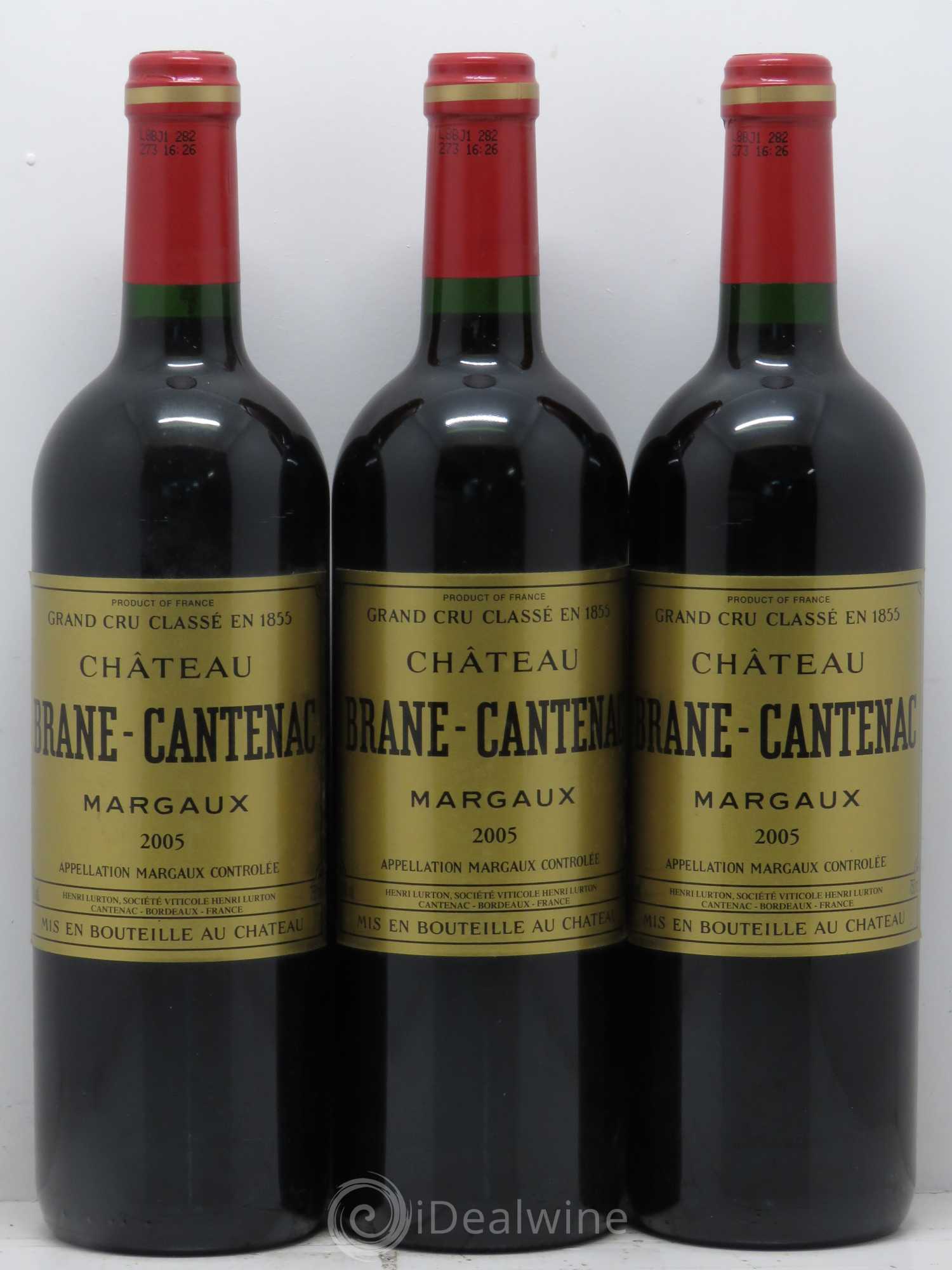 Château Brane Cantenac 2ème Grand Cru Classé 2005 - Lot de 12 bouteilles - 3
