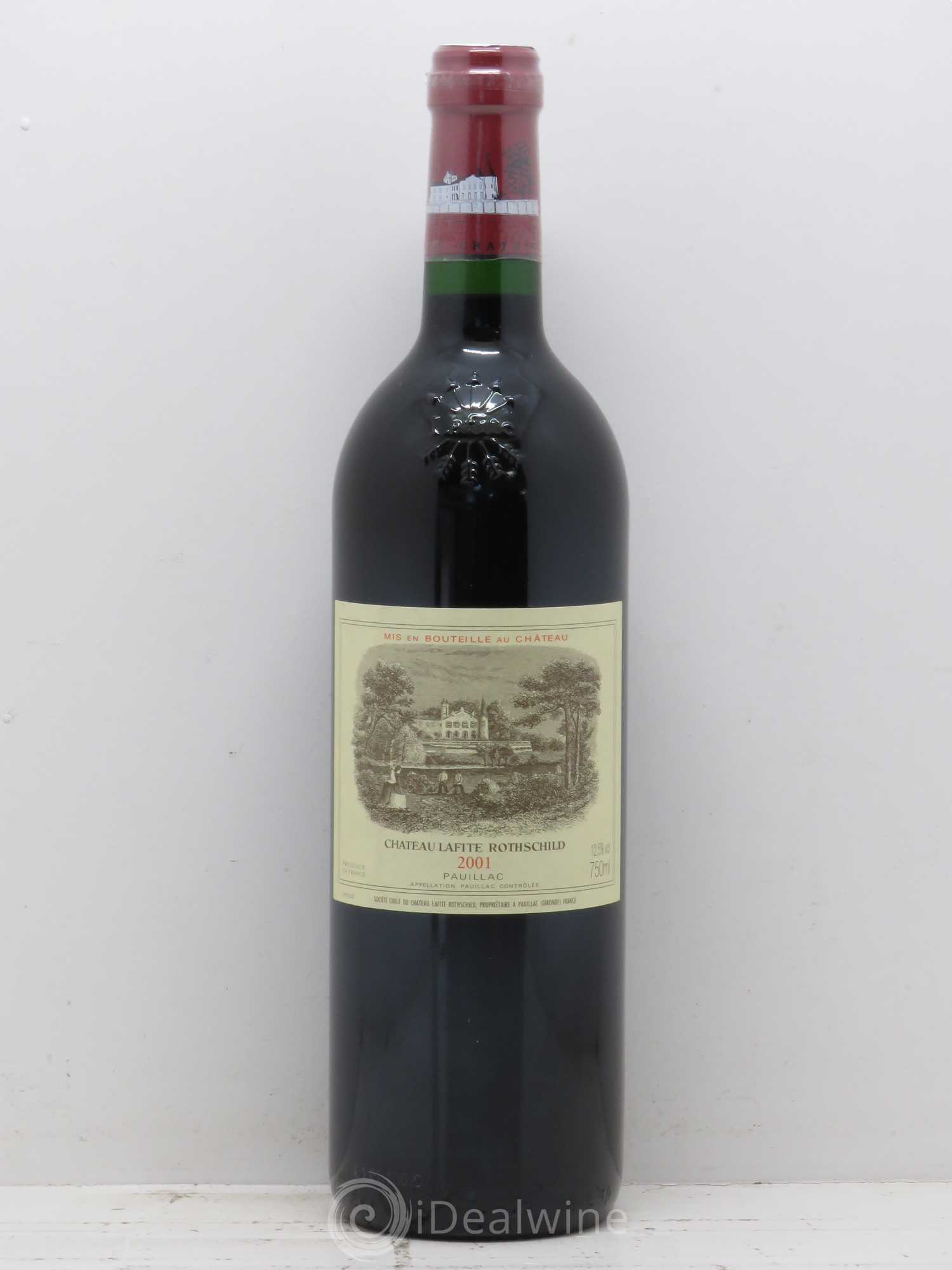 Château Lafite Rothschild 1er Grand Cru Classé 2001 - Lot de 1 bouteille - 0