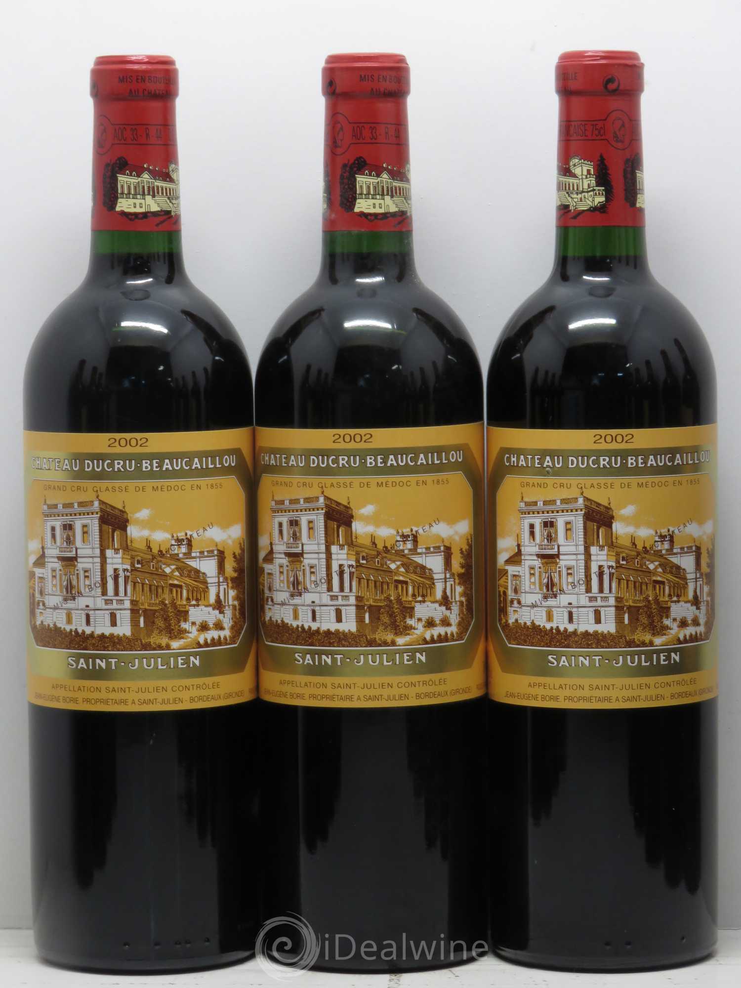 Château Ducru Beaucaillou 2ème Grand Cru Classé 2002 - Lot de 12 bouteilles - 1
