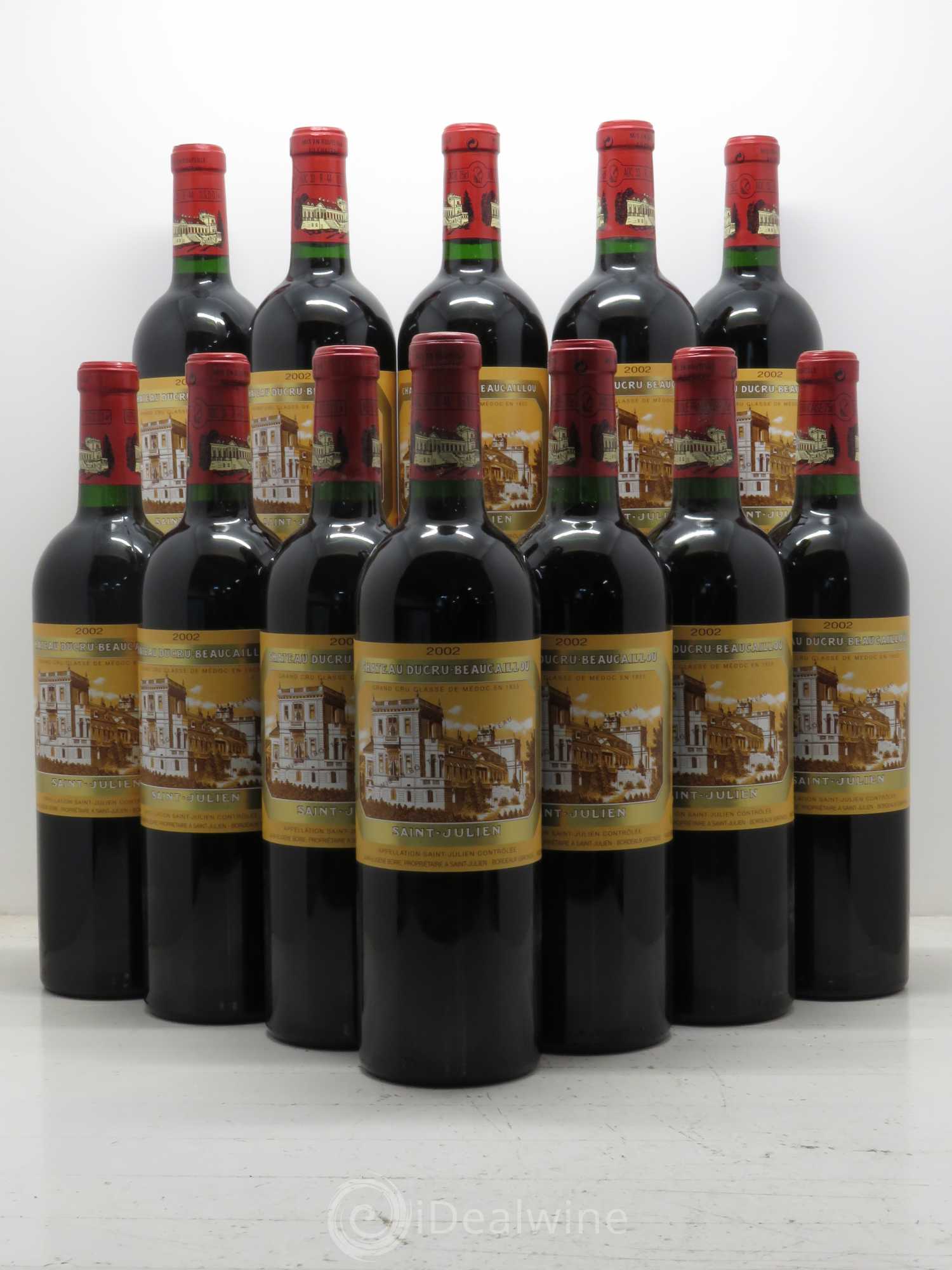 Château Ducru Beaucaillou 2ème Grand Cru Classé 2002 - Lot de 12 bouteilles - 0