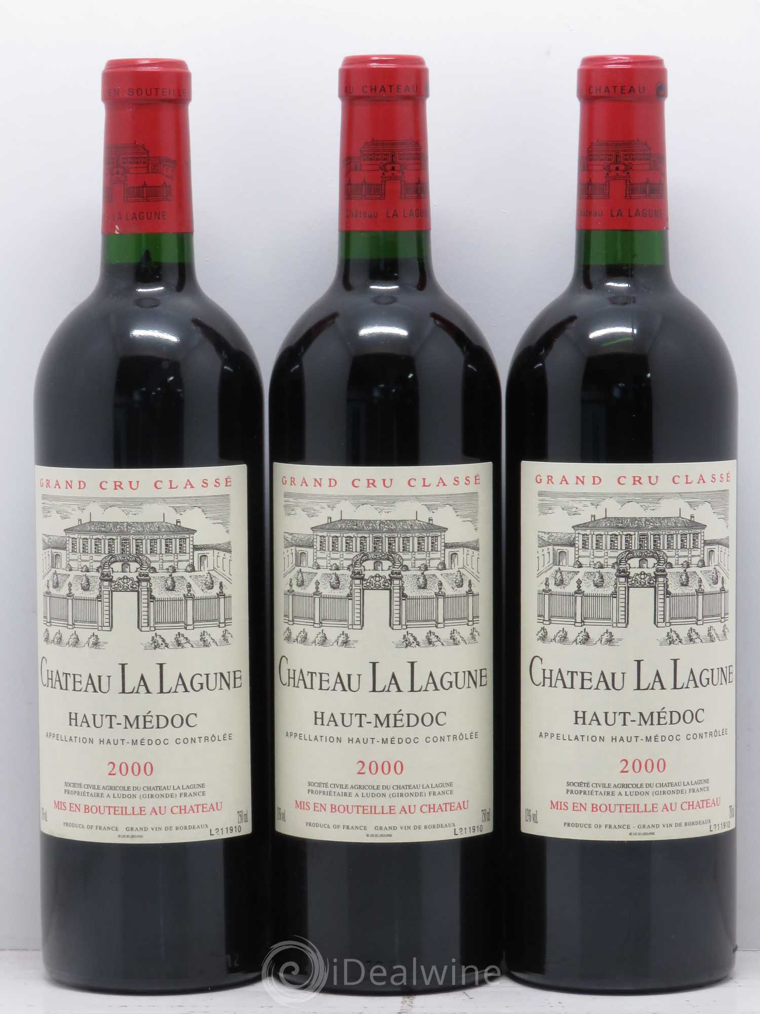 Château la Lagune 3ème Grand Cru Classé 2000 - Lot de 12 bouteilles - 4