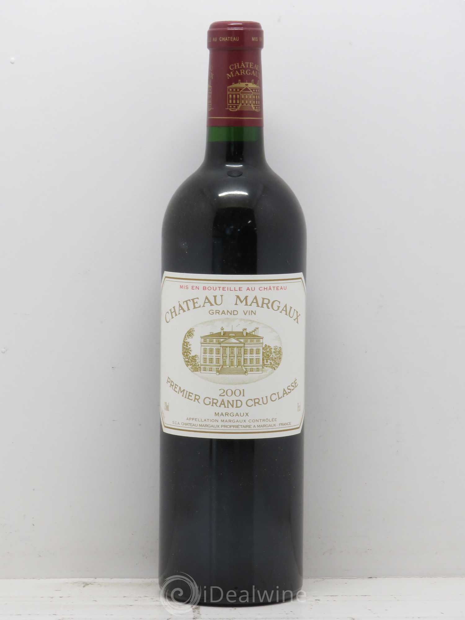 Château Margaux 1er Grand Cru Classé 2001 - Lot de 1 bouteille - 0