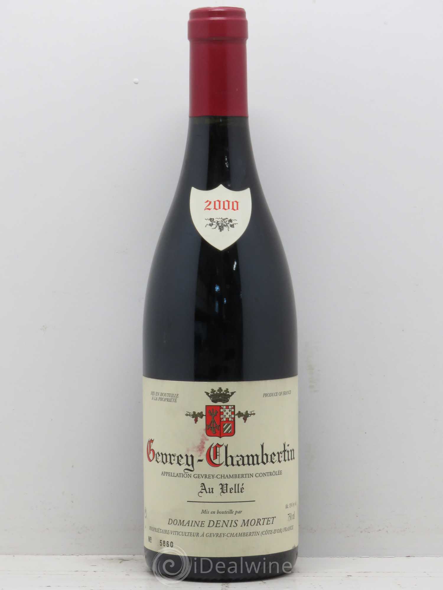 Gevrey-Chambertin Denis Mortet (Domaine) Au Velle 2000 - Posten von 1 Flasche - 0