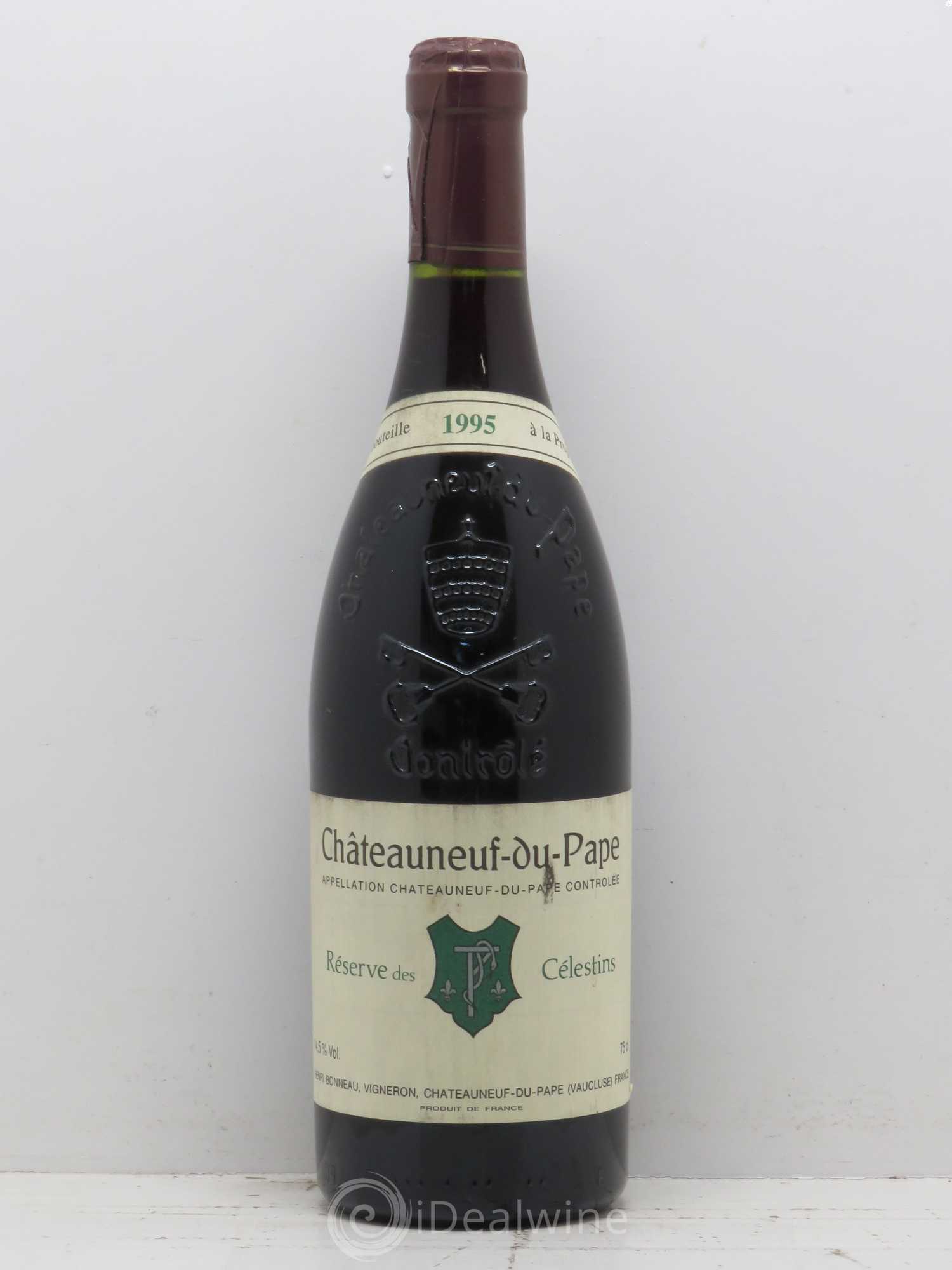Châteauneuf-du-Pape Réserve des Célestins Henri Bonneau & Fils 1995 - Lot de 1 bouteille - 0