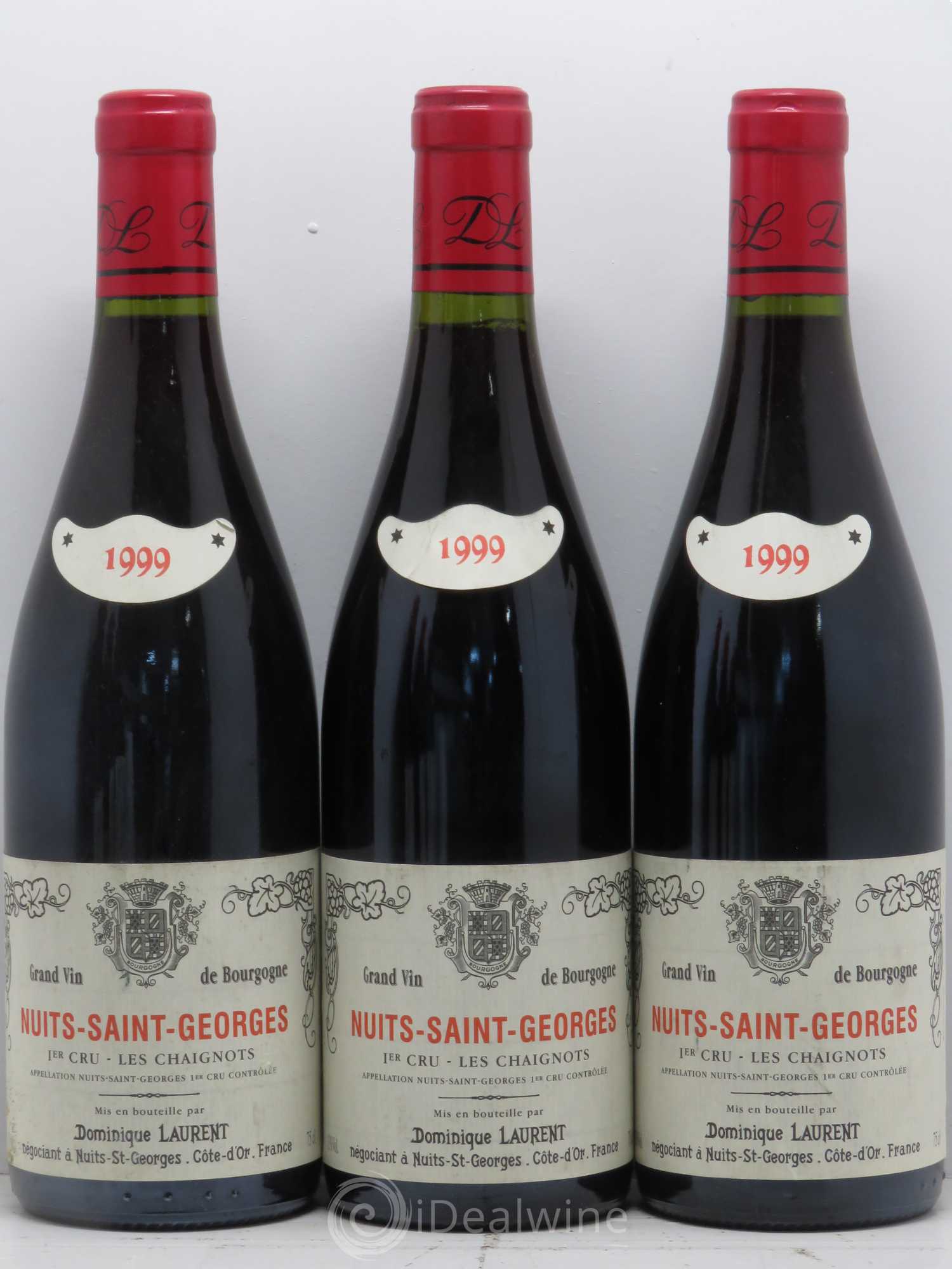 Nuits-Saint-Georges 1er Cru Les Chaignots Dominique Laurent 1999 - Posten von 6 Flaschen - 1