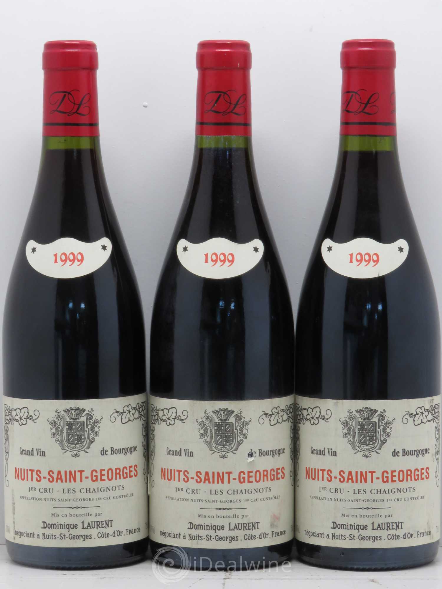 Nuits-Saint-Georges 1er Cru Les Chaignots Dominique Laurent 1999 - Posten von 6 Flaschen - 2