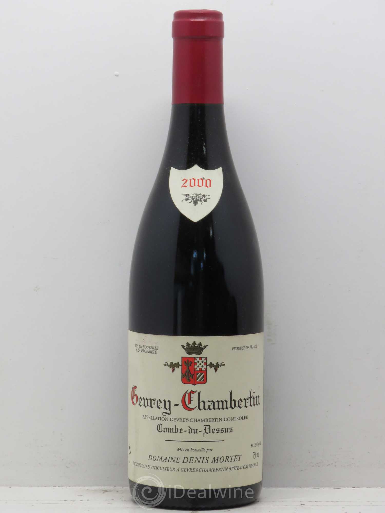 Gevrey-Chambertin Denis Mortet (Domaine) Combe Du Dessus 2000 - Lot de 1 bouteille - 0