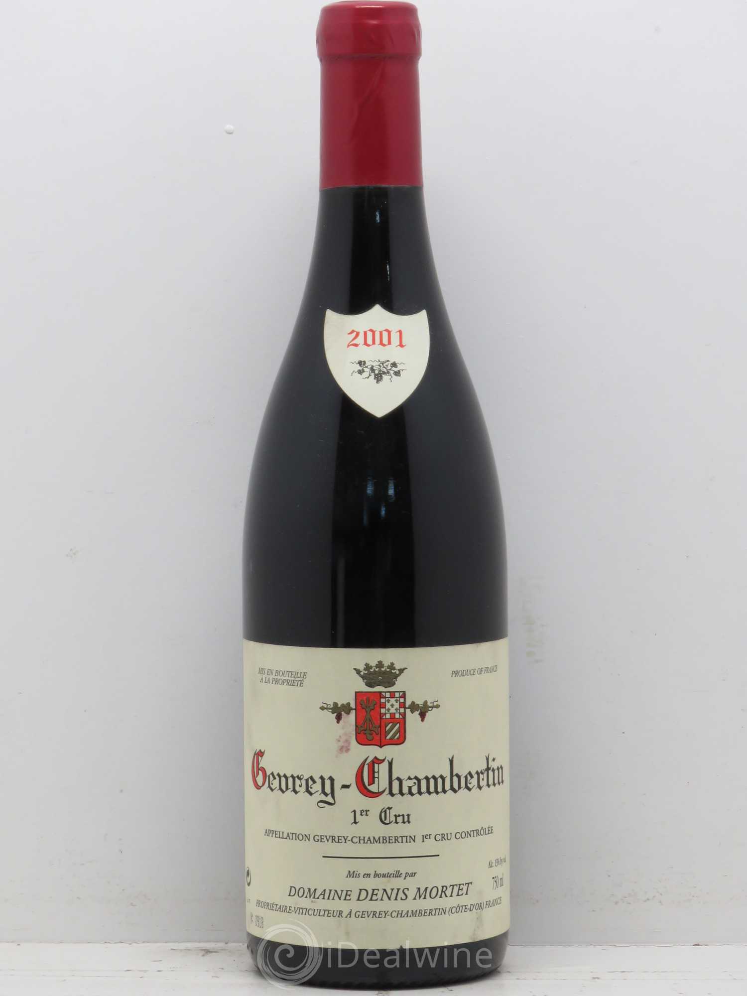 Gevrey-Chambertin 1er Cru Denis Mortet (Domaine) 2001 - Lot de 1 bouteille - 0