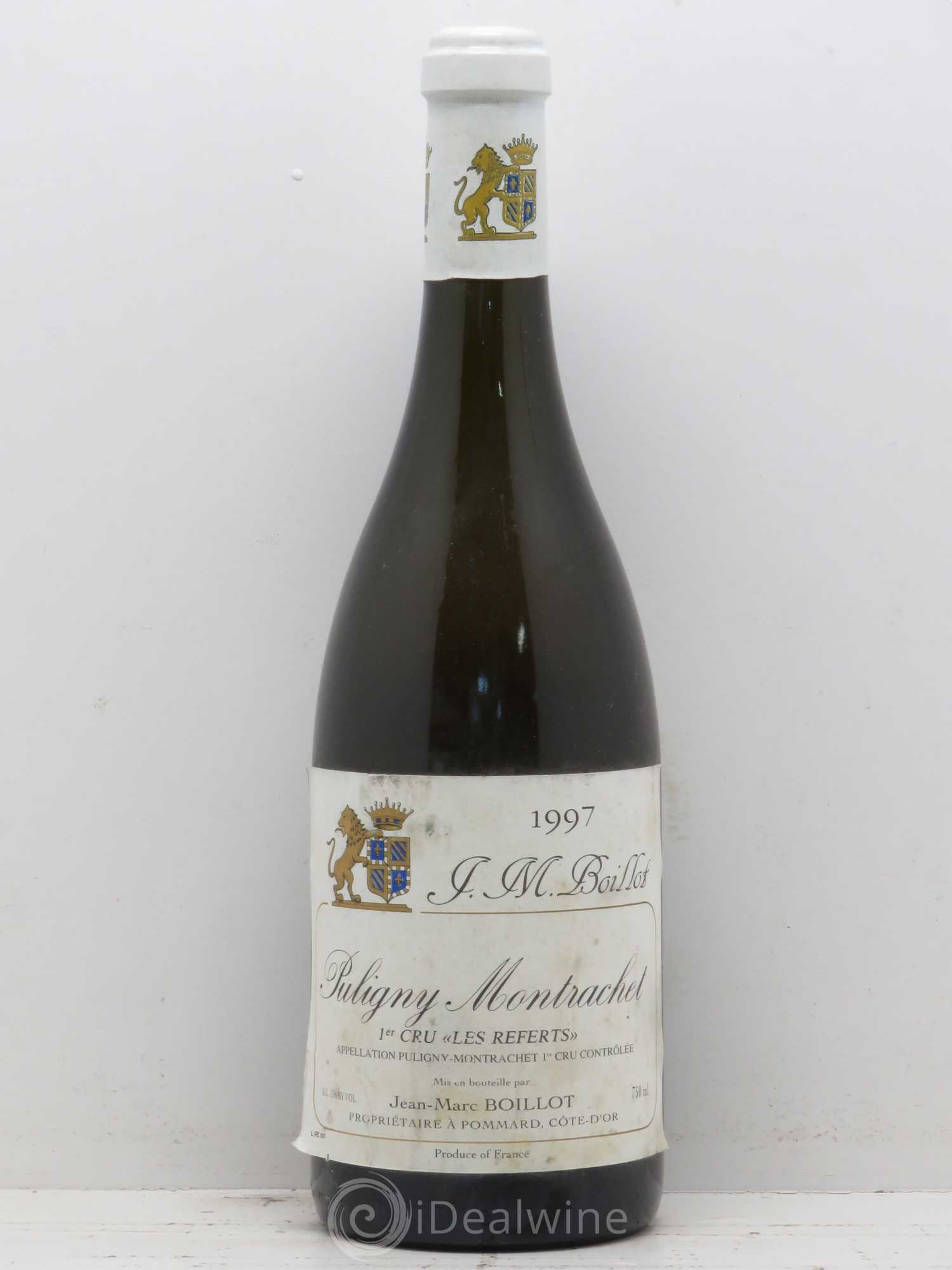 Puligny-Montrachet 1er Cru Referts Jean-Marc Boillot 1997 - Posten von 1 Flasche - 0