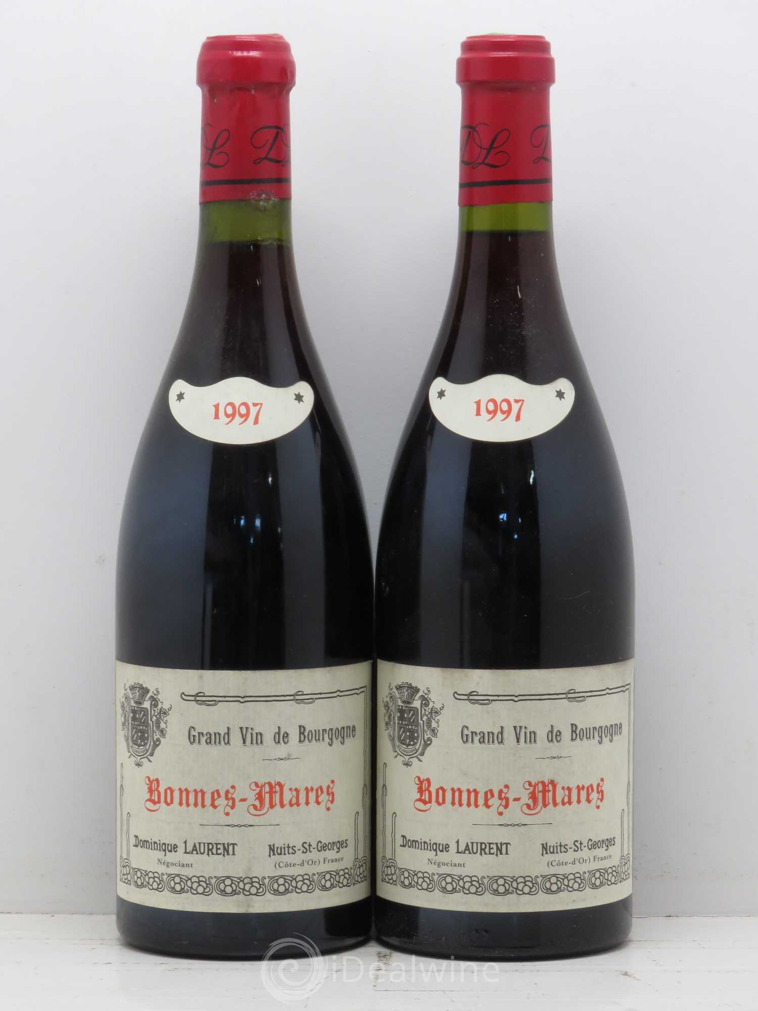 Bonnes-Mares Grand Cru Dominique Laurent 1997 - Lot de 2 bouteilles - 0