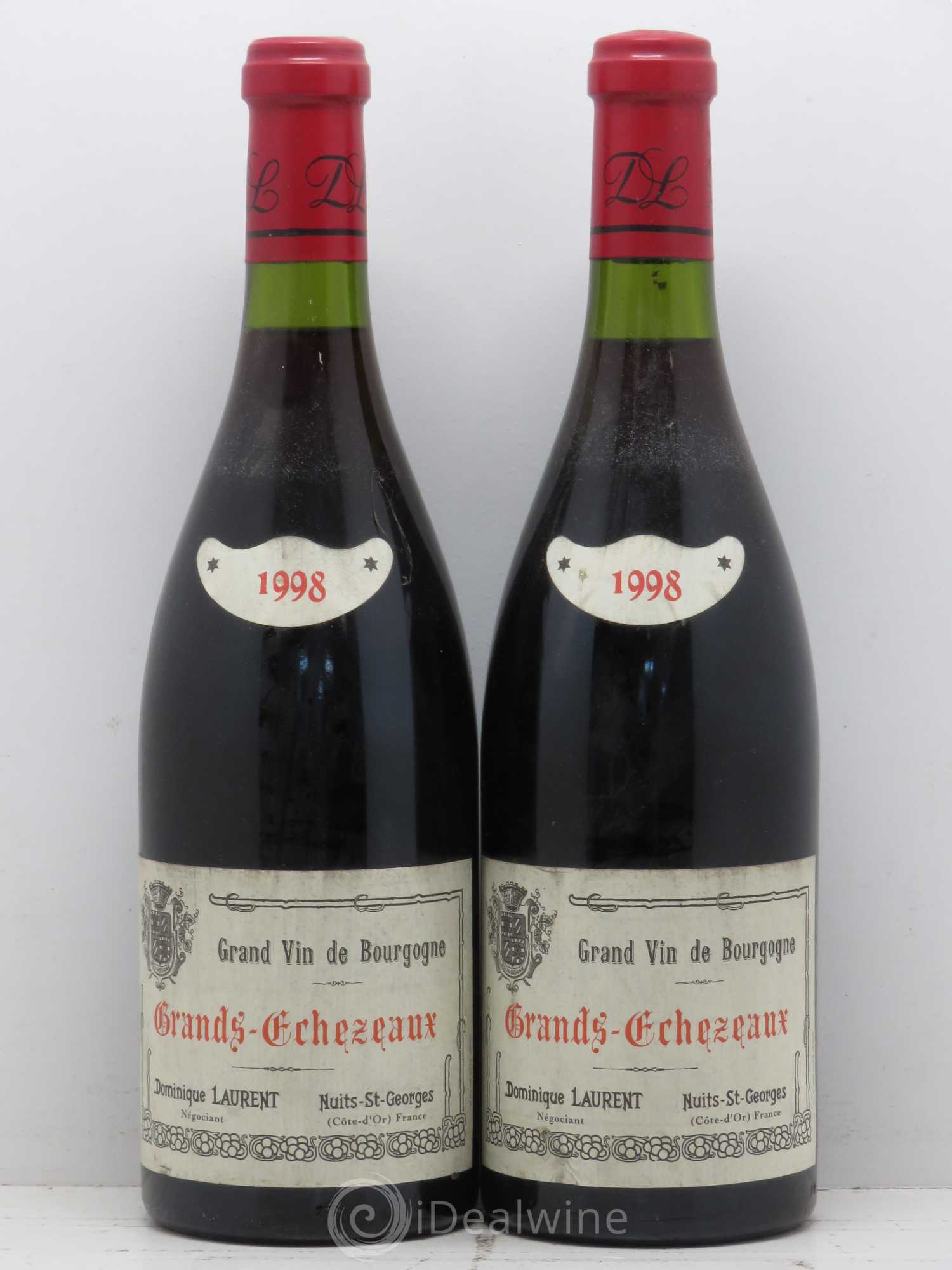 Grands-Echezeaux Grand Cru Dominique Laurent 1998 - Lot de 2 bouteilles - 0