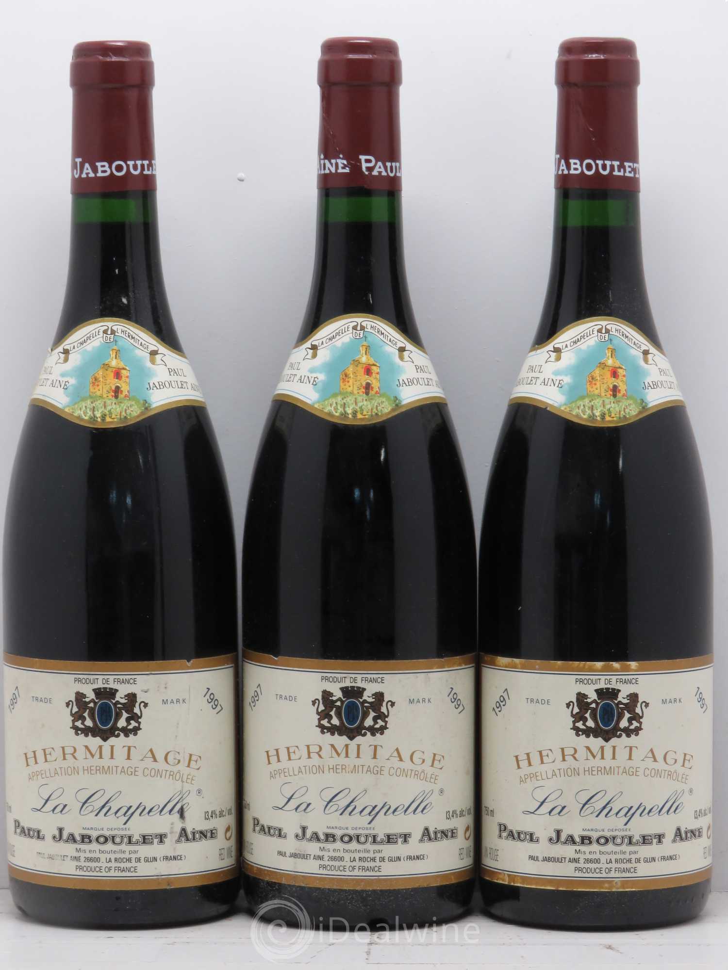 Hermitage La Chapelle Paul Jaboulet Ainé 1997 - Lot de 6 bouteilles - 2