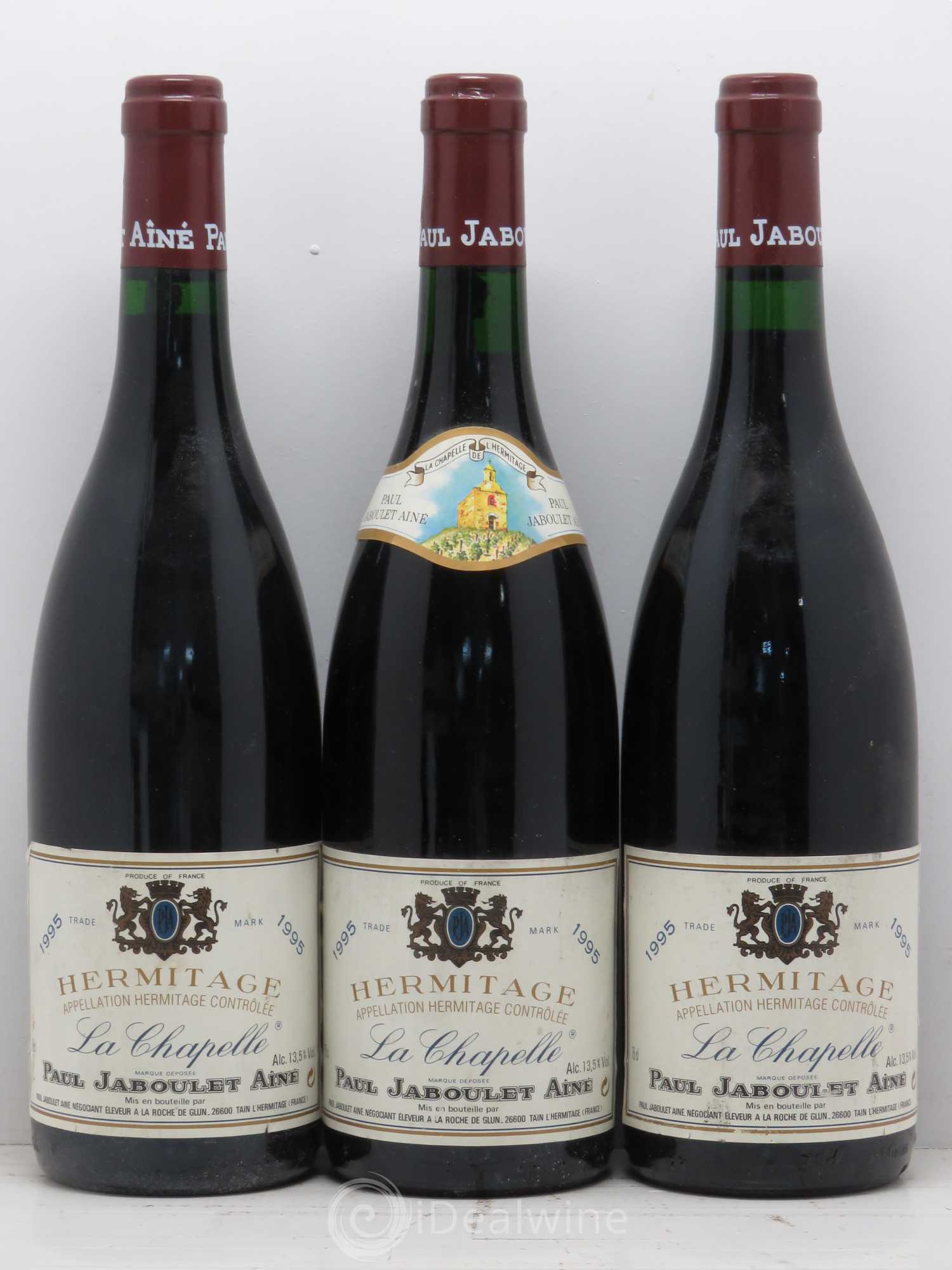 Hermitage La Chapelle Paul Jaboulet Ainé 1995 - Lot de 6 bouteilles - 2