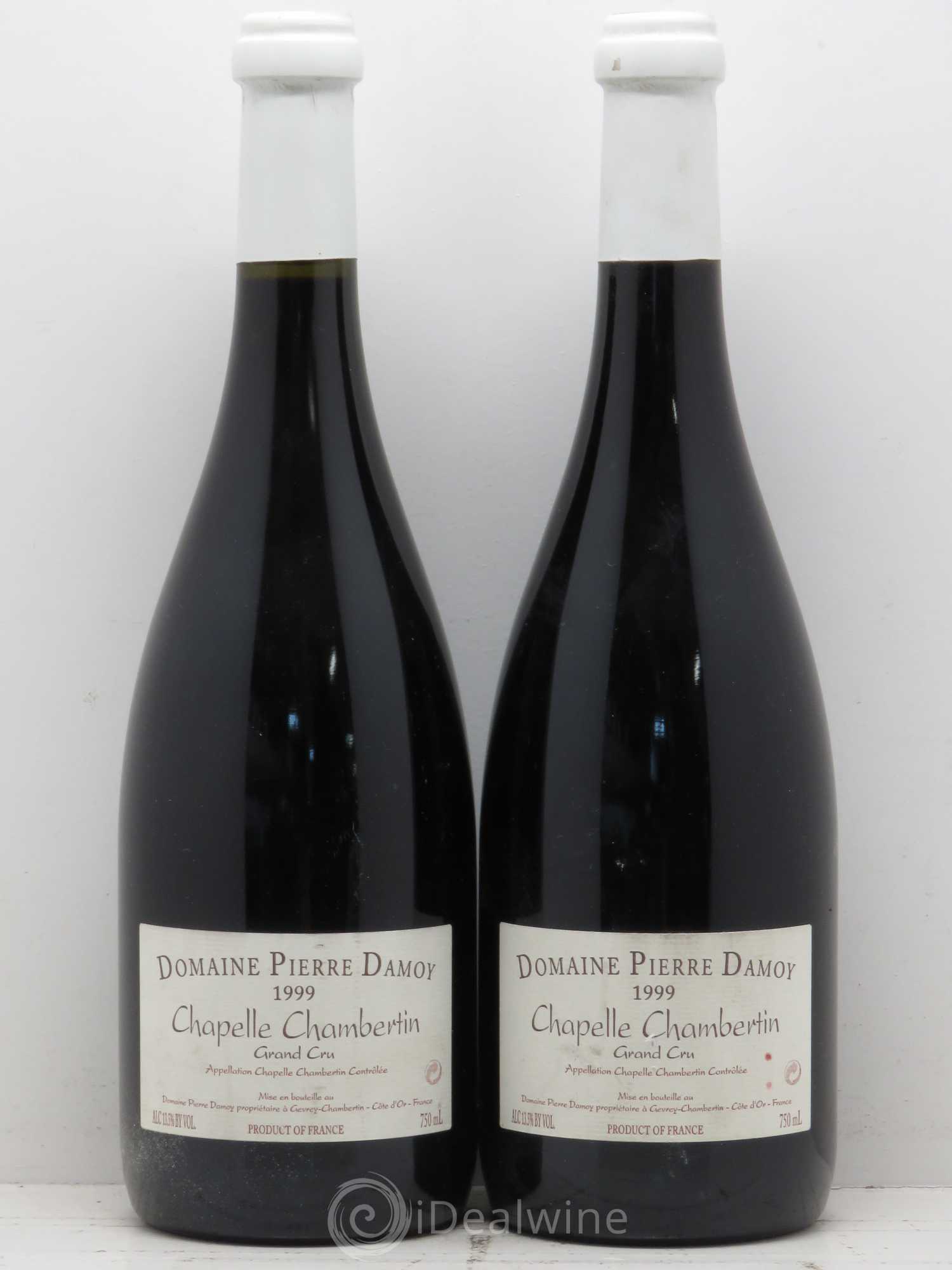 Chapelle-Chambertin Grand Cru Pierre Damoy 1999 - Lot de 2 bouteilles - 0